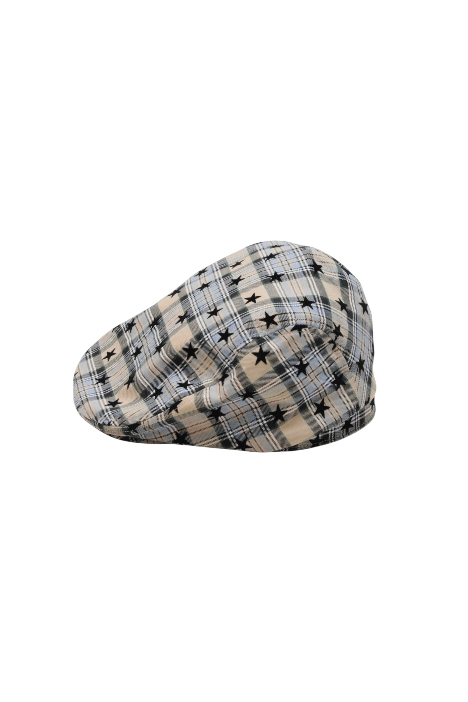 STAR CHECK NEWSBOY CAP