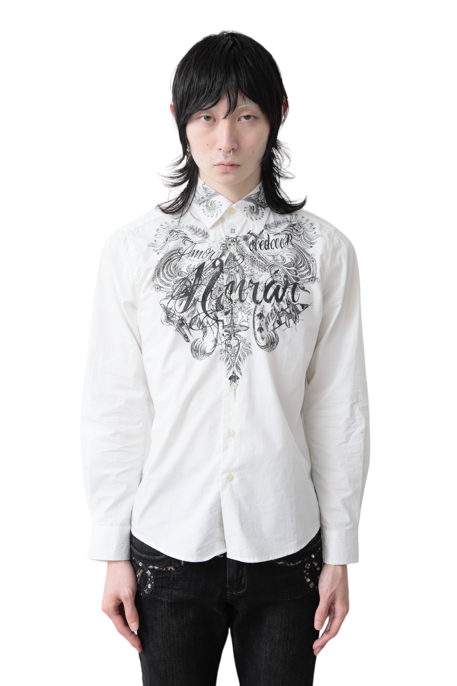 GIVENCHY BY RICCARDO TISCI GRAPHIC SHIRT