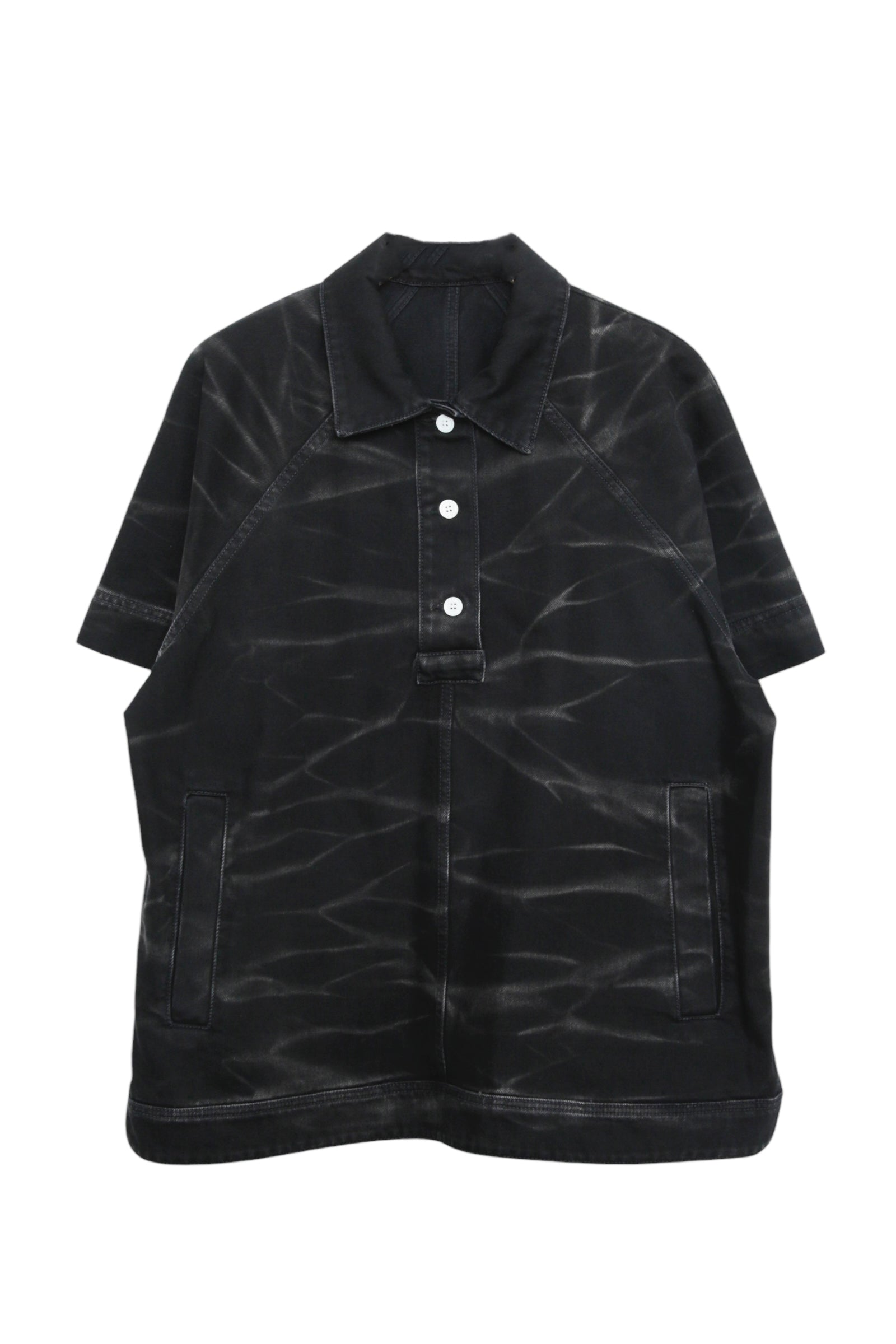 NAMACHEKO ZEBRA DENIM POLO