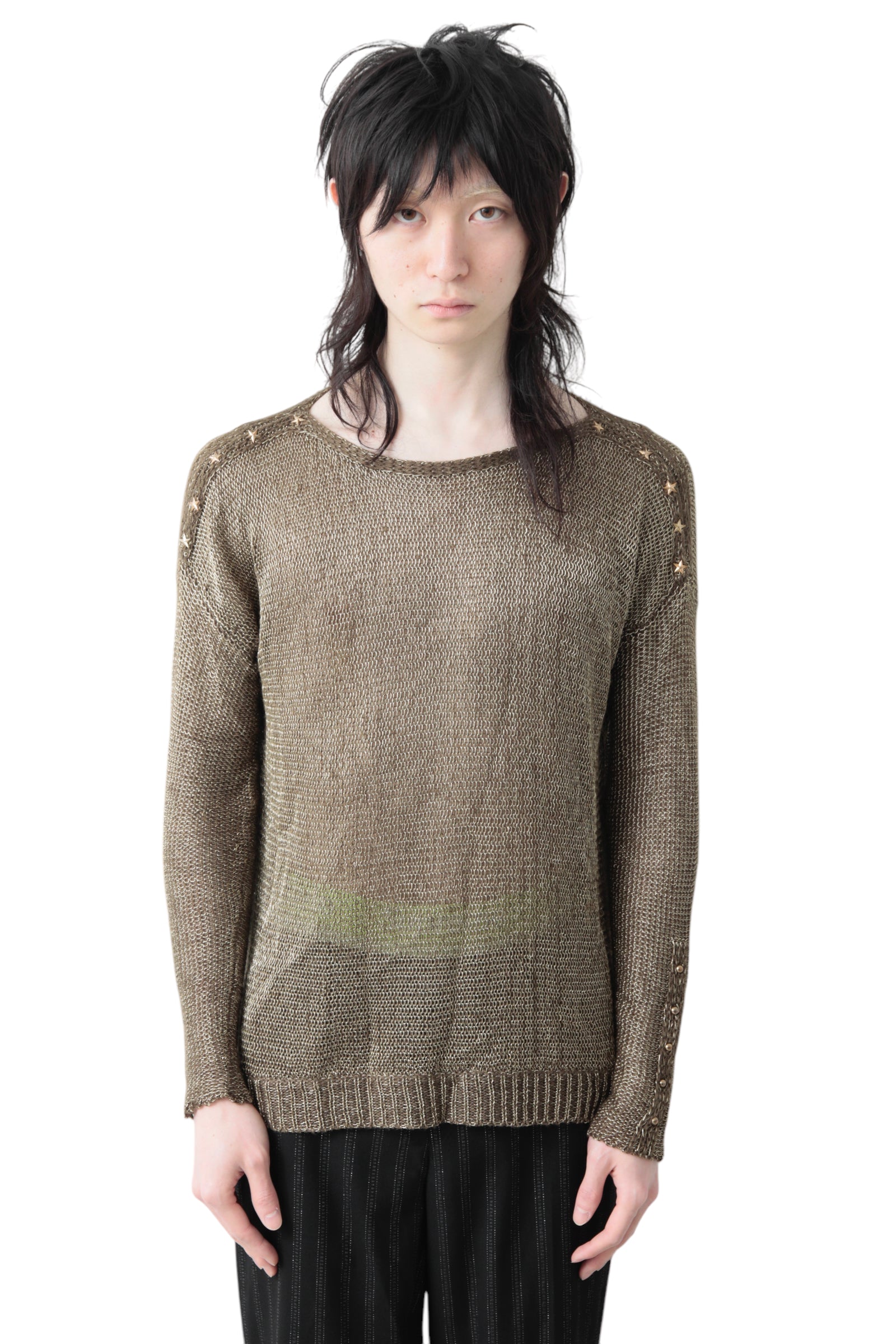 LOW GAUGE STAR SWEATER