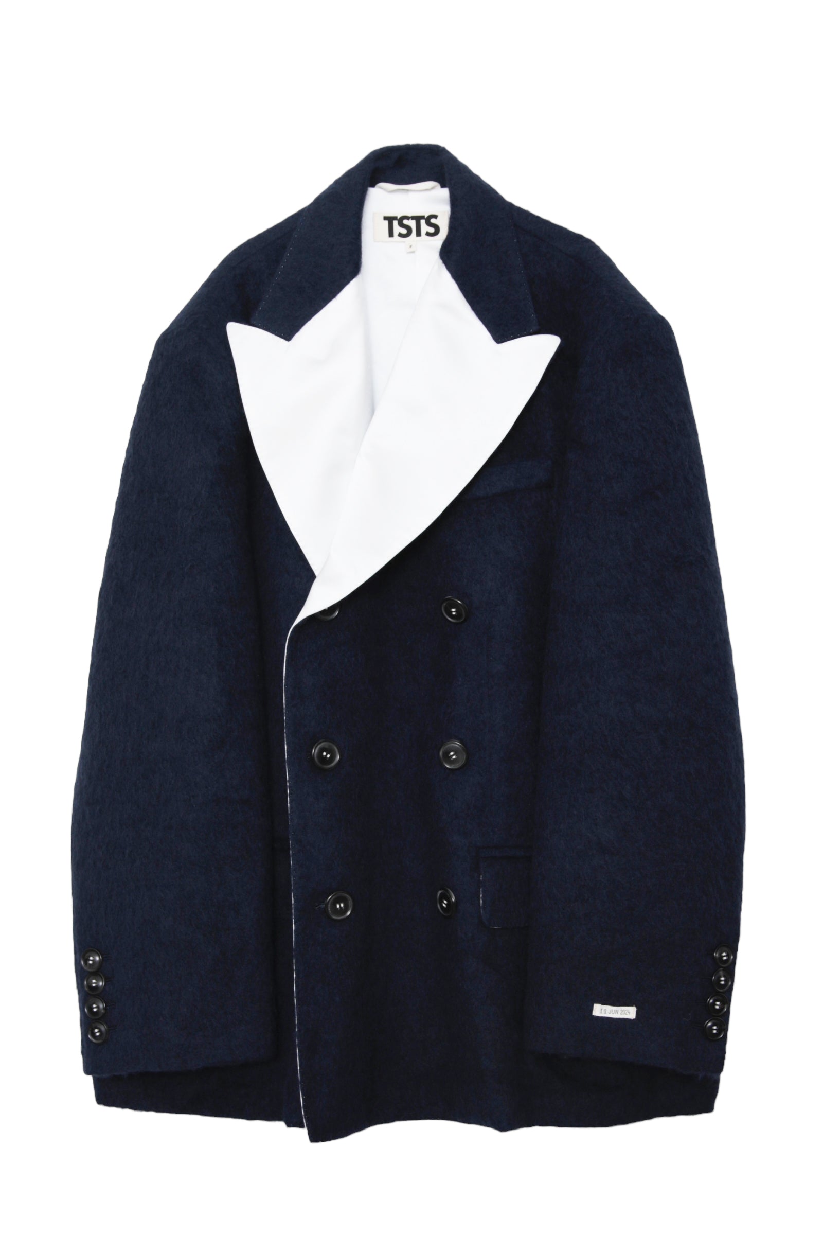 TSTS DOUBLE BREASTED BAGGY BLAZER