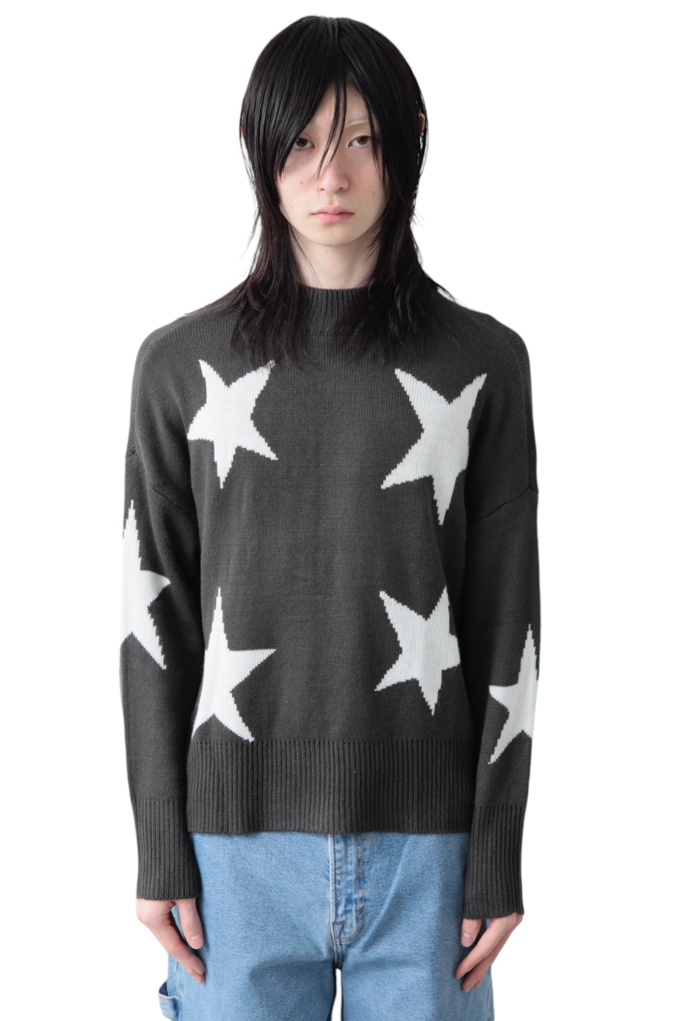 BI COLOR STAR SWEATER