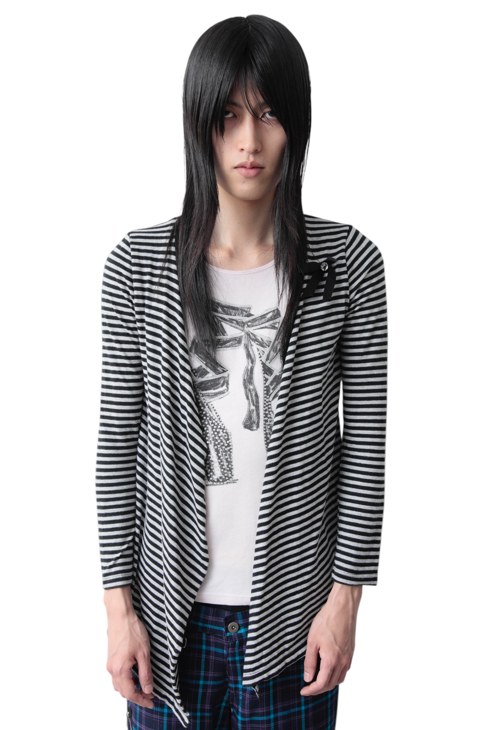 LAYERED BORDER GRAPHIC TOP