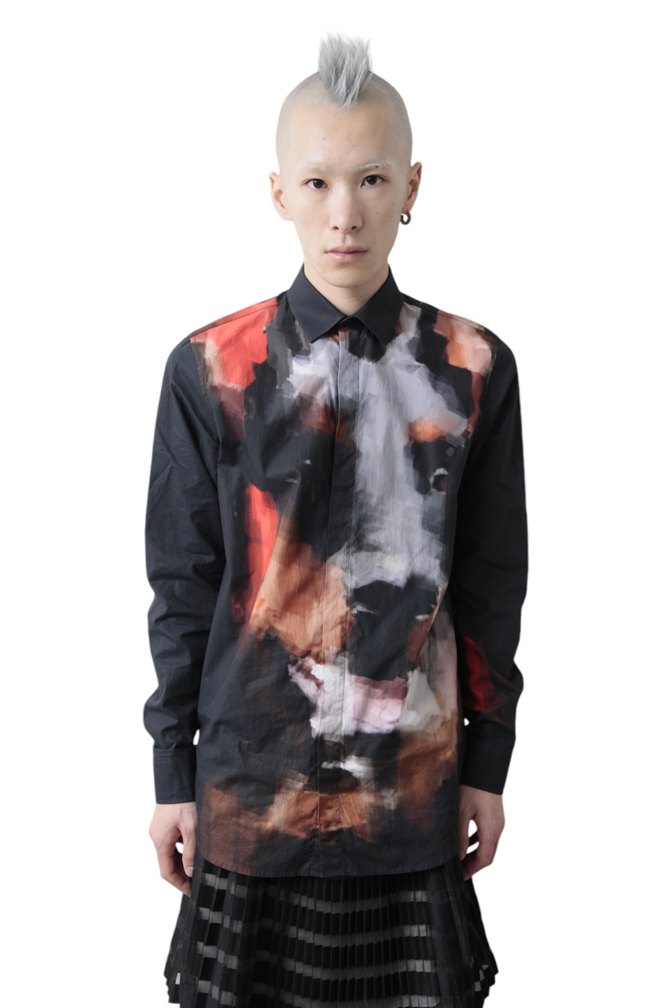 GIVENCHY BY Riccardo Tisci DOBERMAN GRAPHIC SHIRT