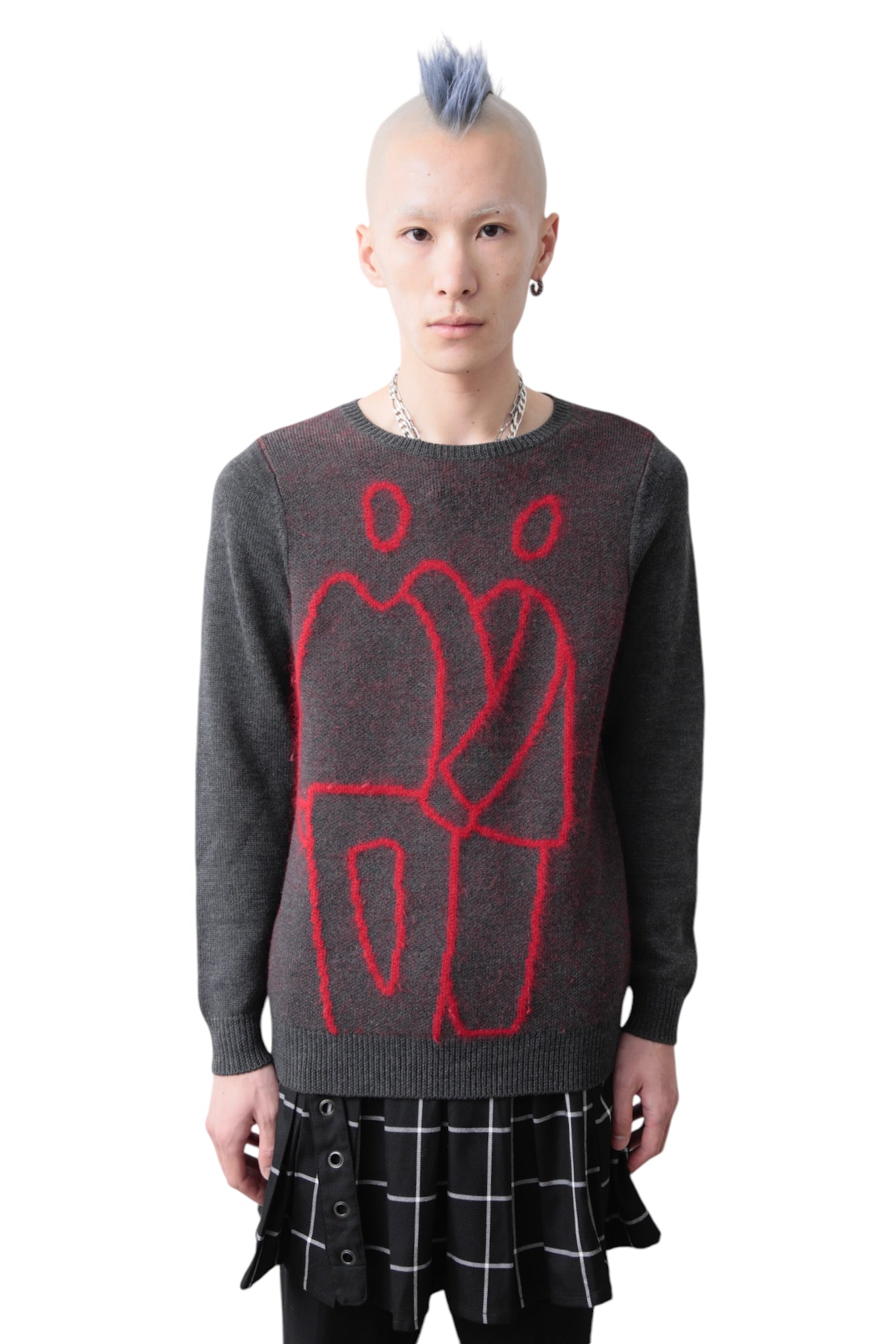 J.W ANDERSON COUPLE MOTIF SWEATER