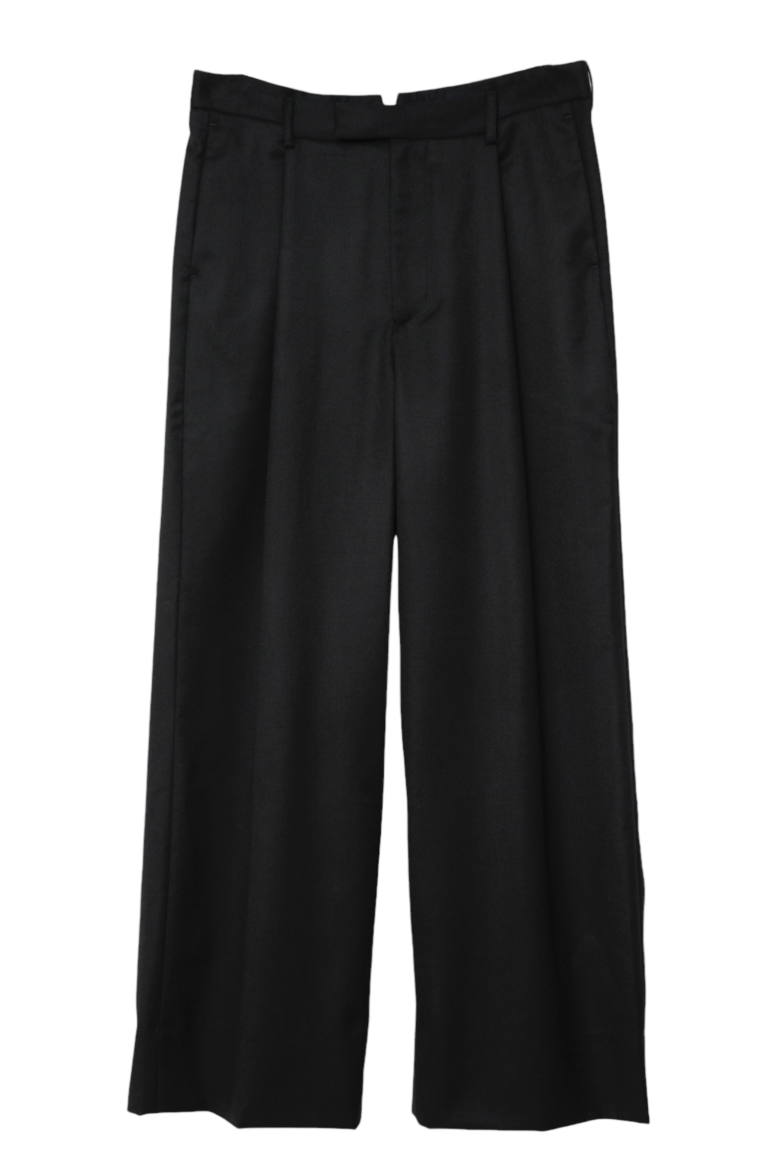 MARINA YEE WIDE-LEGGED TUCK TROUSERS