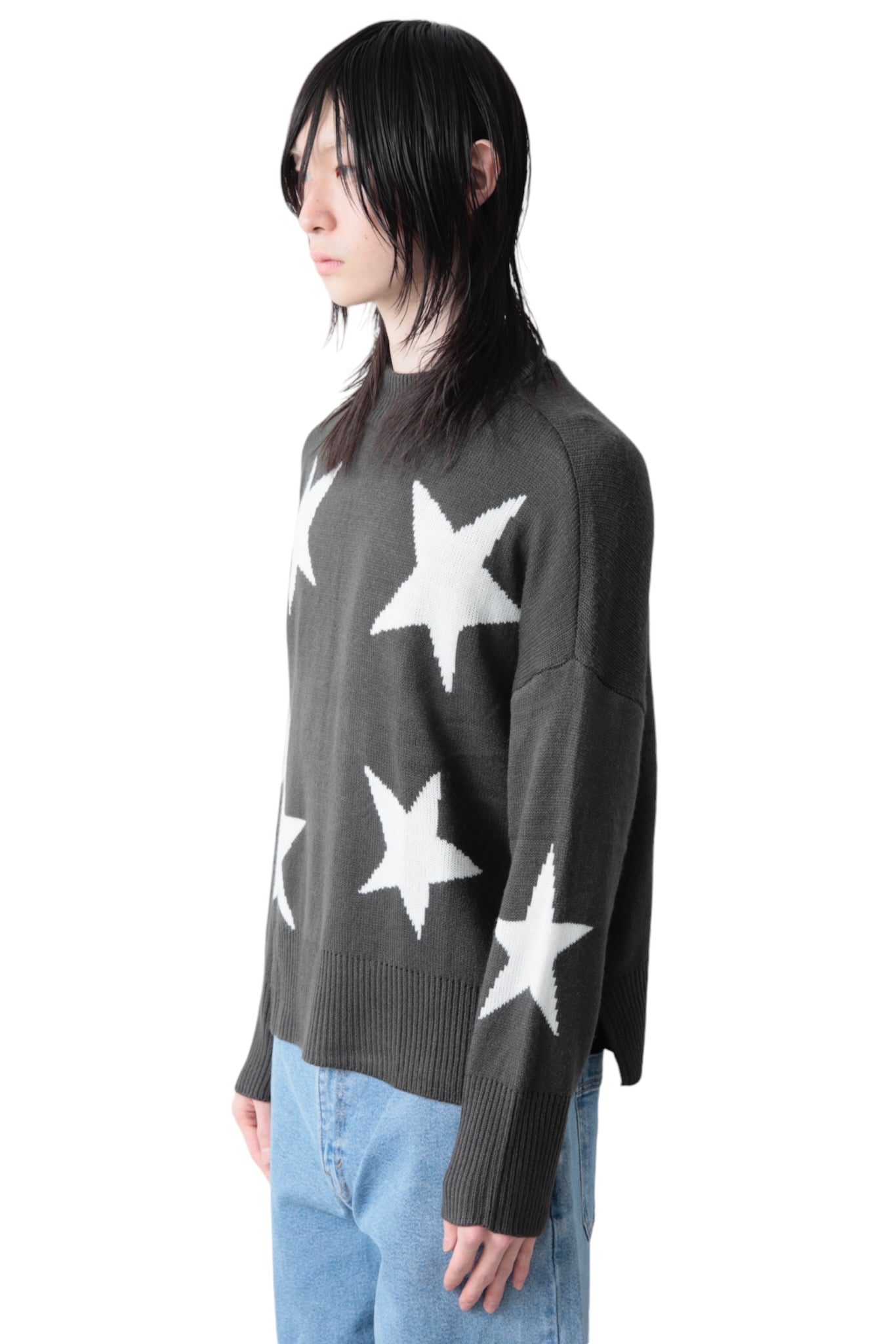 BI COLOR STAR SWEATER