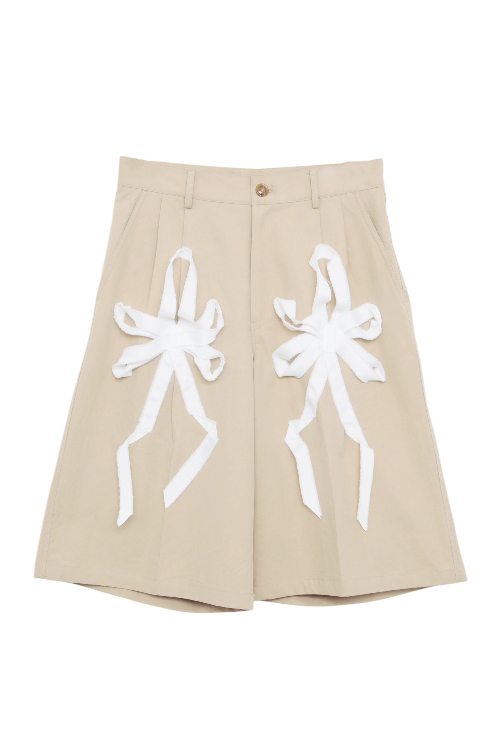 JUNTAE KIM APPLIQUE SHORTS