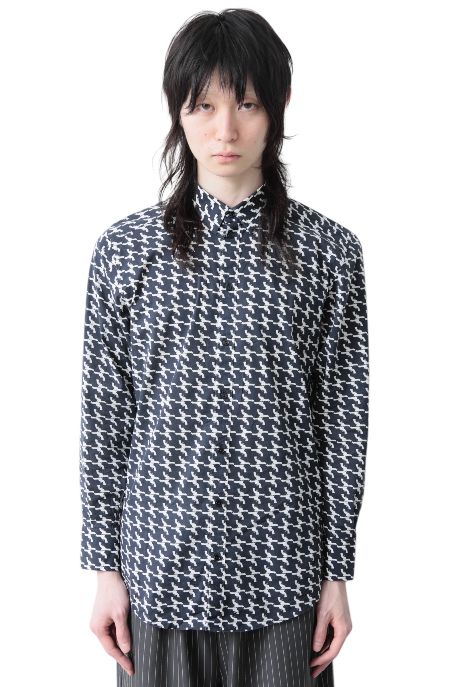 DOLCE&amp;GABBANA PISTOL GRAPHIC SHIRT