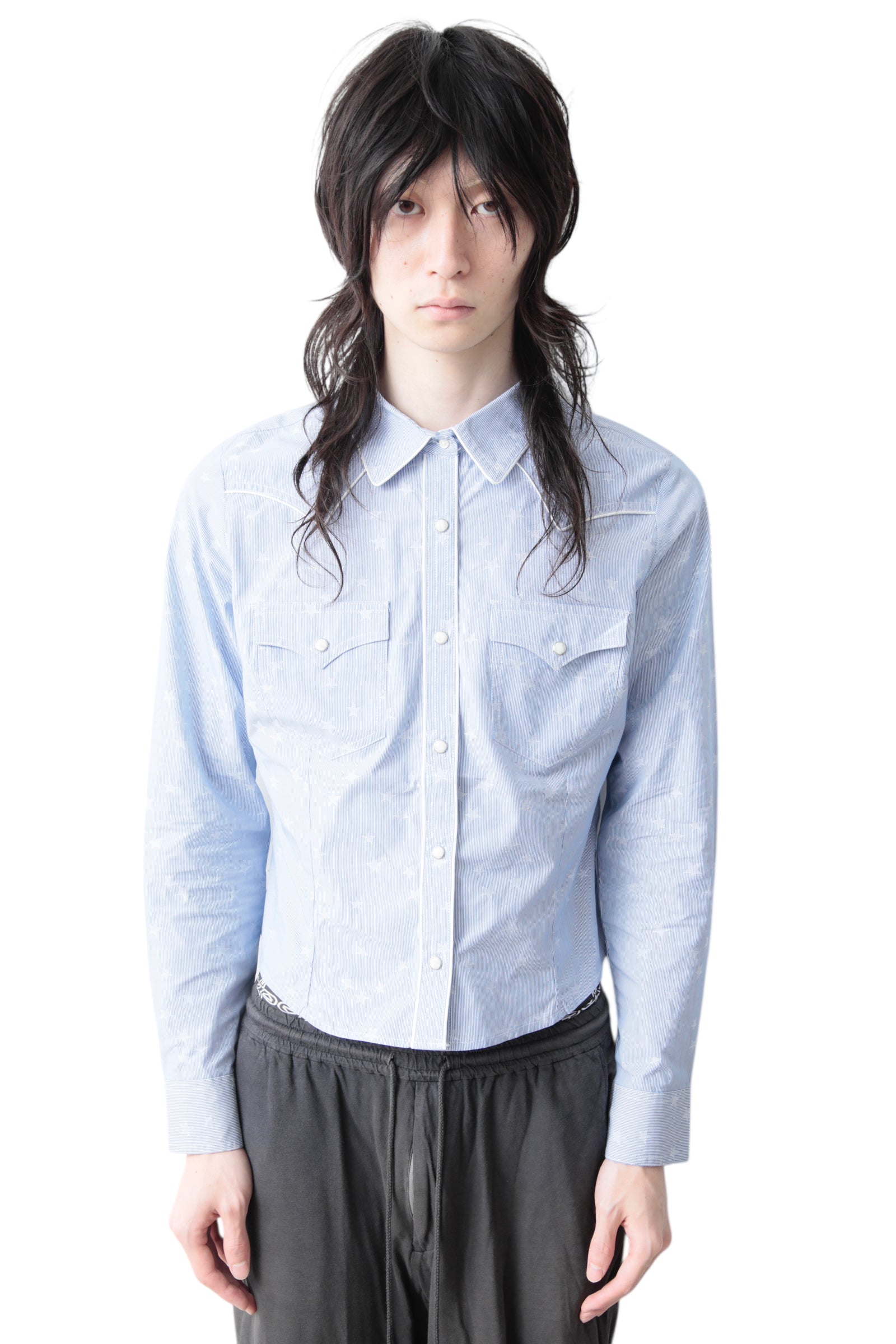 Star Printed Western Shirt