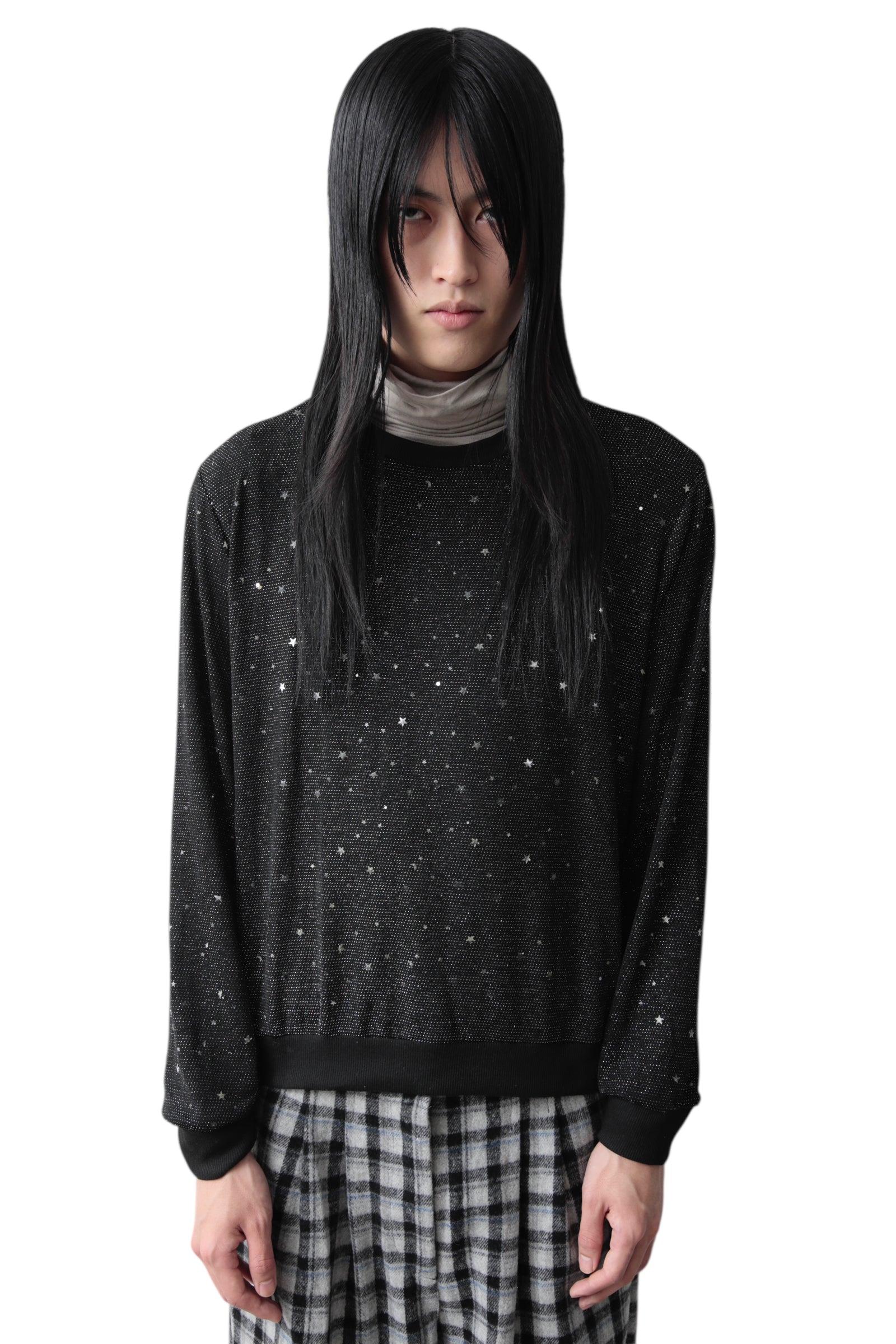 GLITTER STAR SWEATER
