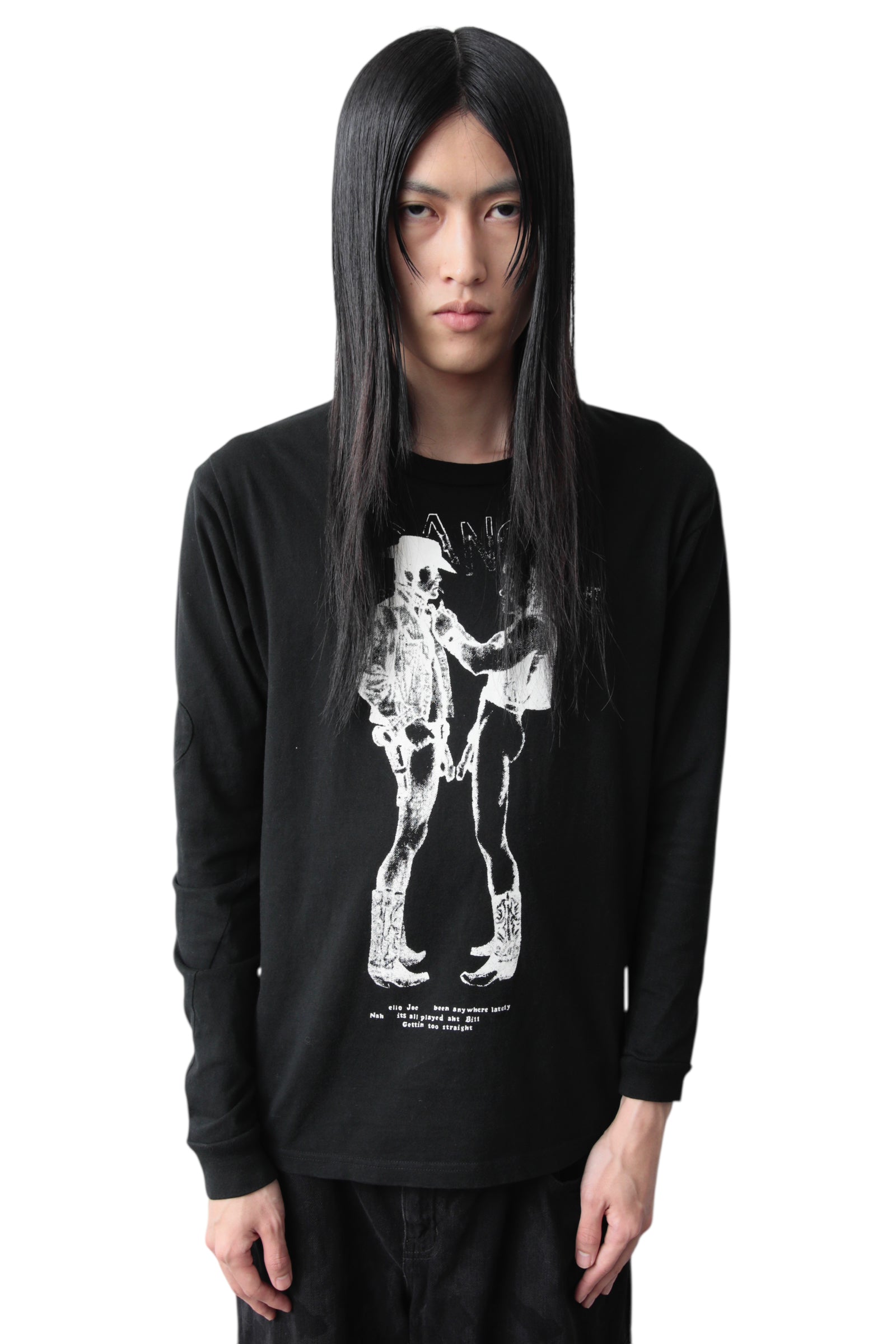 SEDITIONARIES GAY COWBOYS LONG SLEEVE T-SHIRT