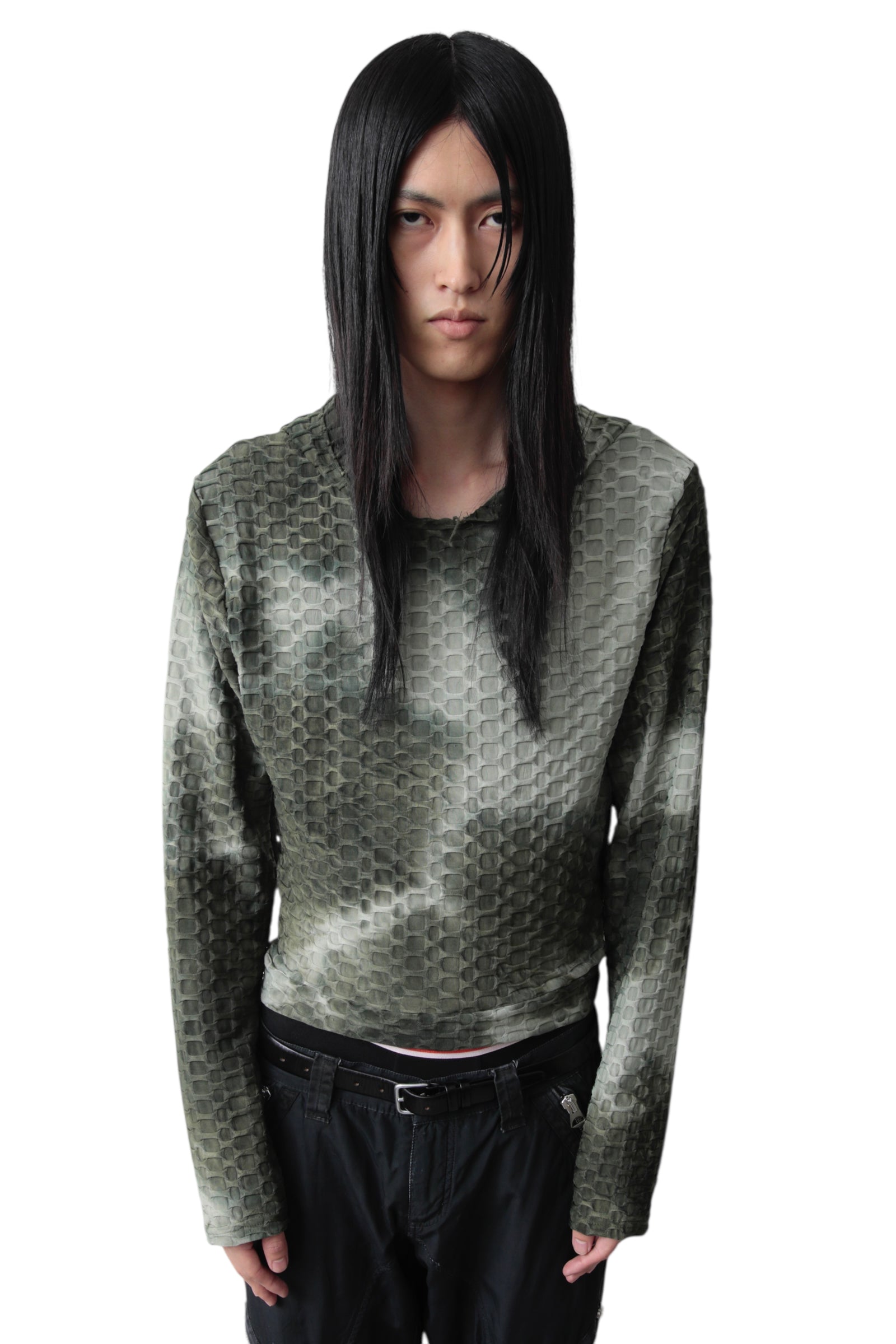 TIE DYE TEXTURE HOODIE
