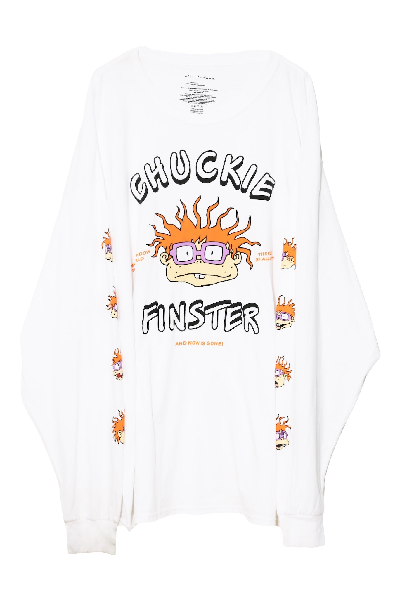 CHUCKIE FINSTER OVER SIZE LONG SLEEVE T-SHIRT