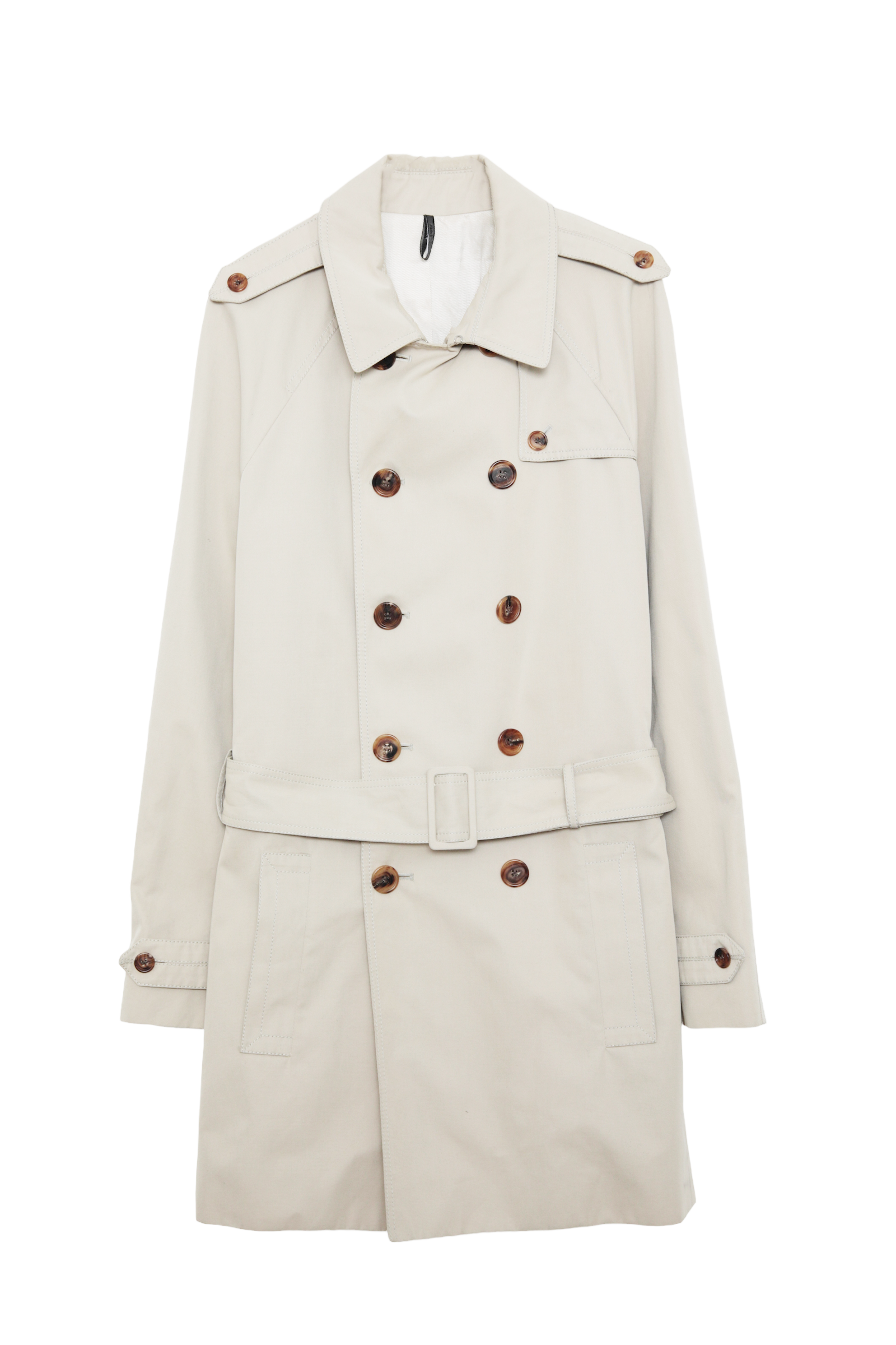 2008s DIOR HOMME COTTON TRENCH COAT