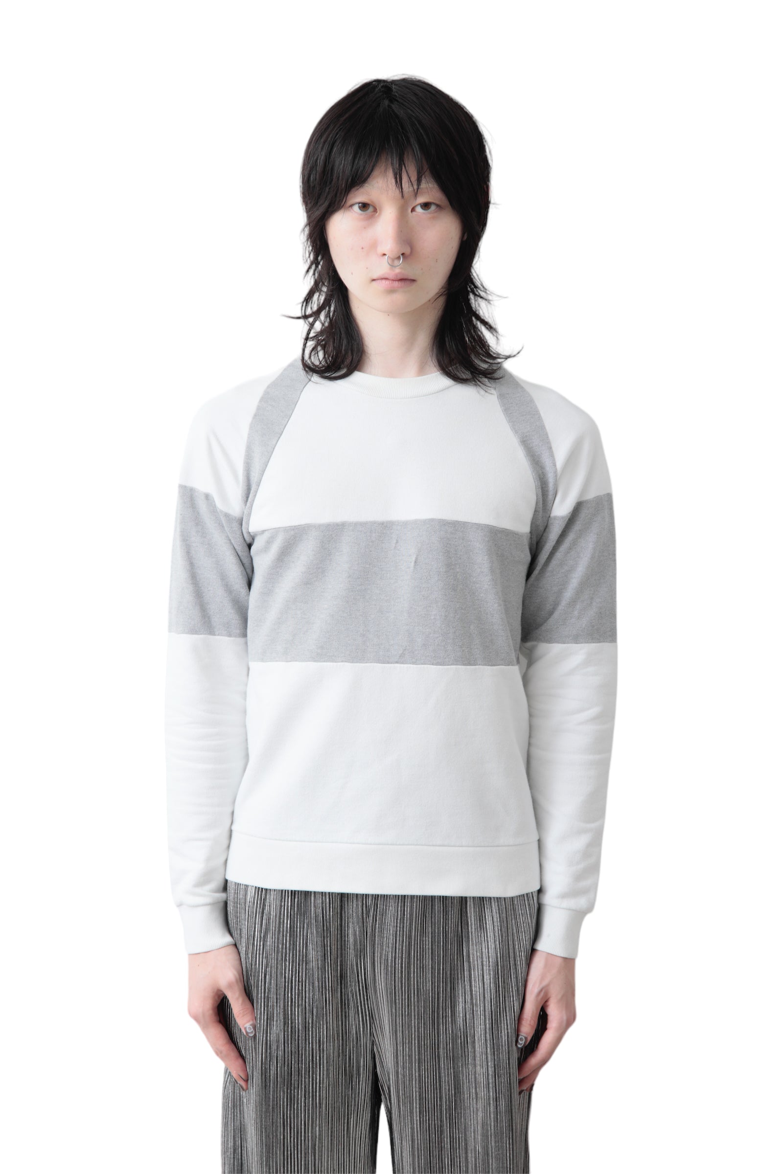 COMME DES GARCONS GEOMETRY SWEAT TOP