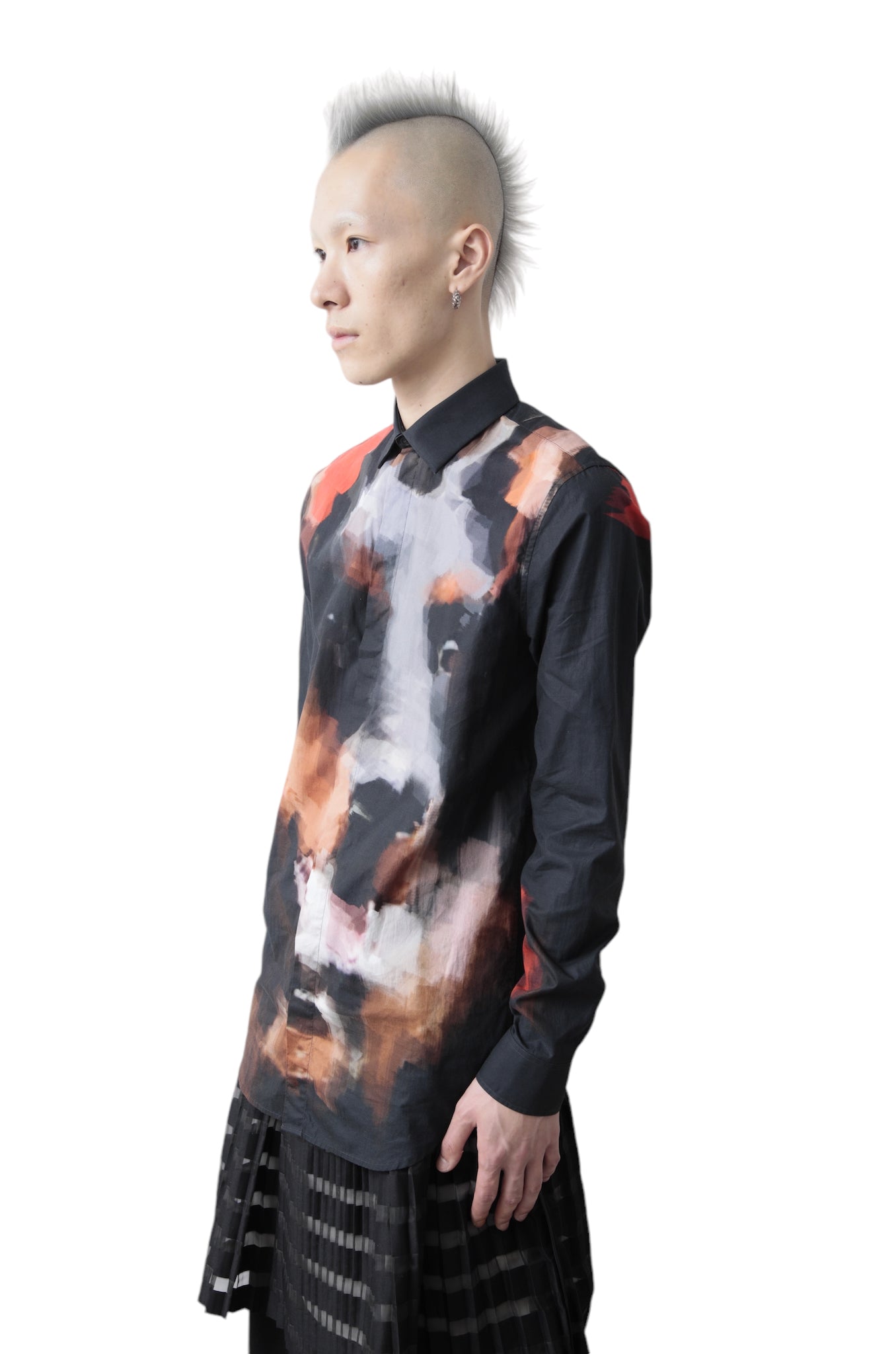 GIVENCHY BY Riccardo Tisci DOBERMAN GRAPHIC SHIRT