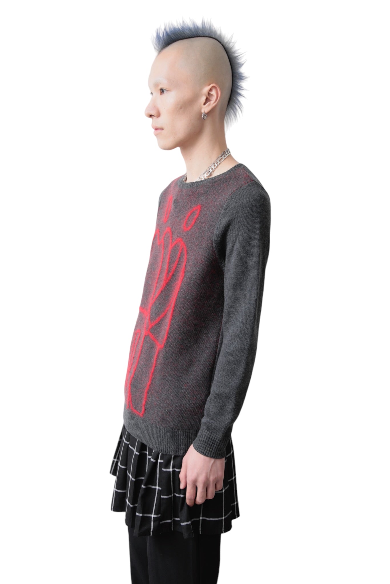 J.W ANDERSON COUPLE MOTIF SWEATER