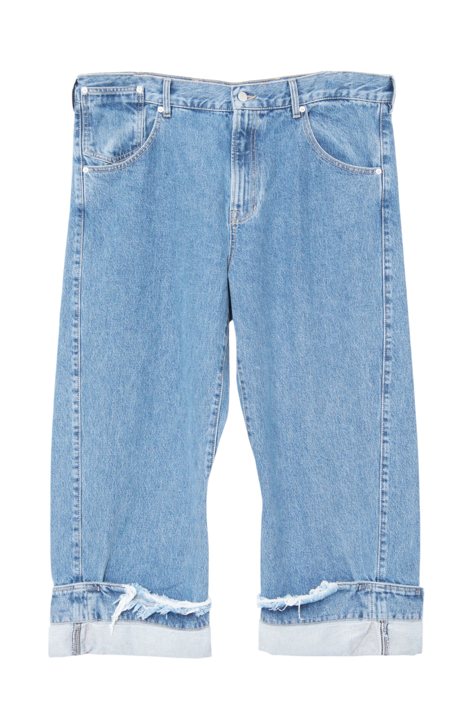 MARINA YEE OVERSIZED DENIM TROUSERS