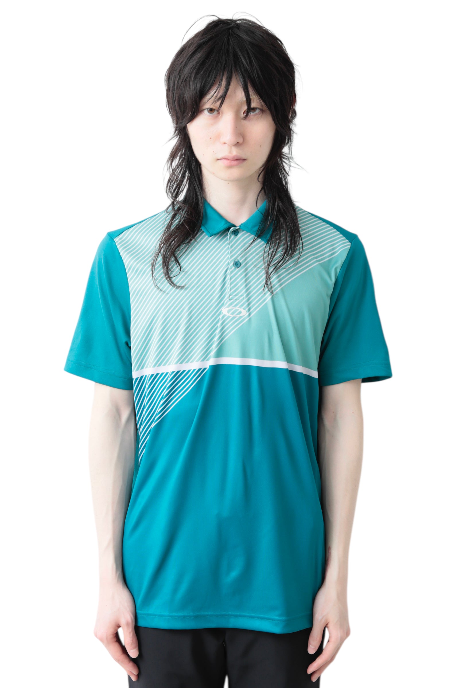 OAKLEY DIAGONAL LINE POLO SHIRT