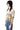 LAME BORDER LONG SLEEVE TOP