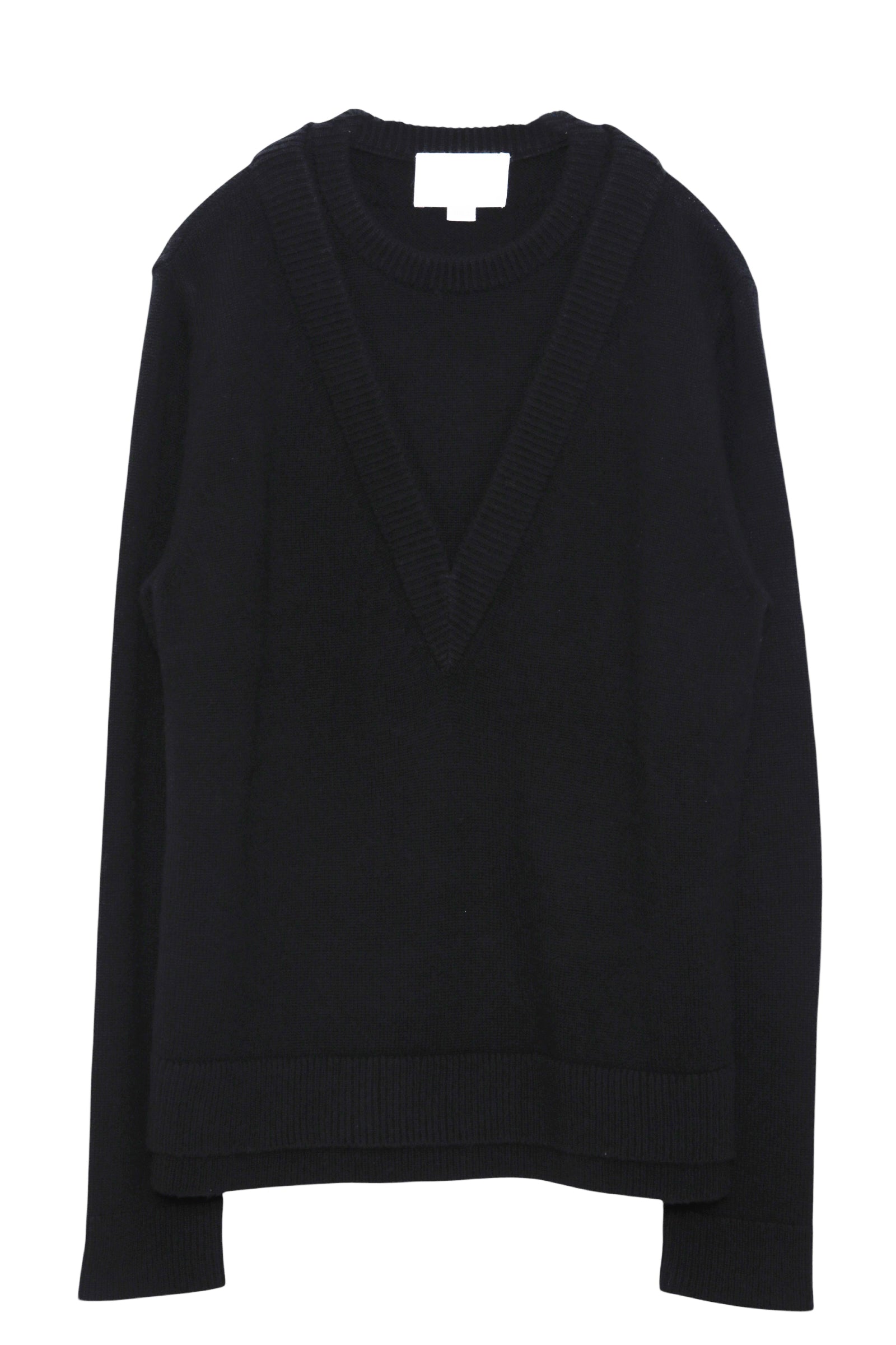 ORIMI DOUBLE V-SWEATER