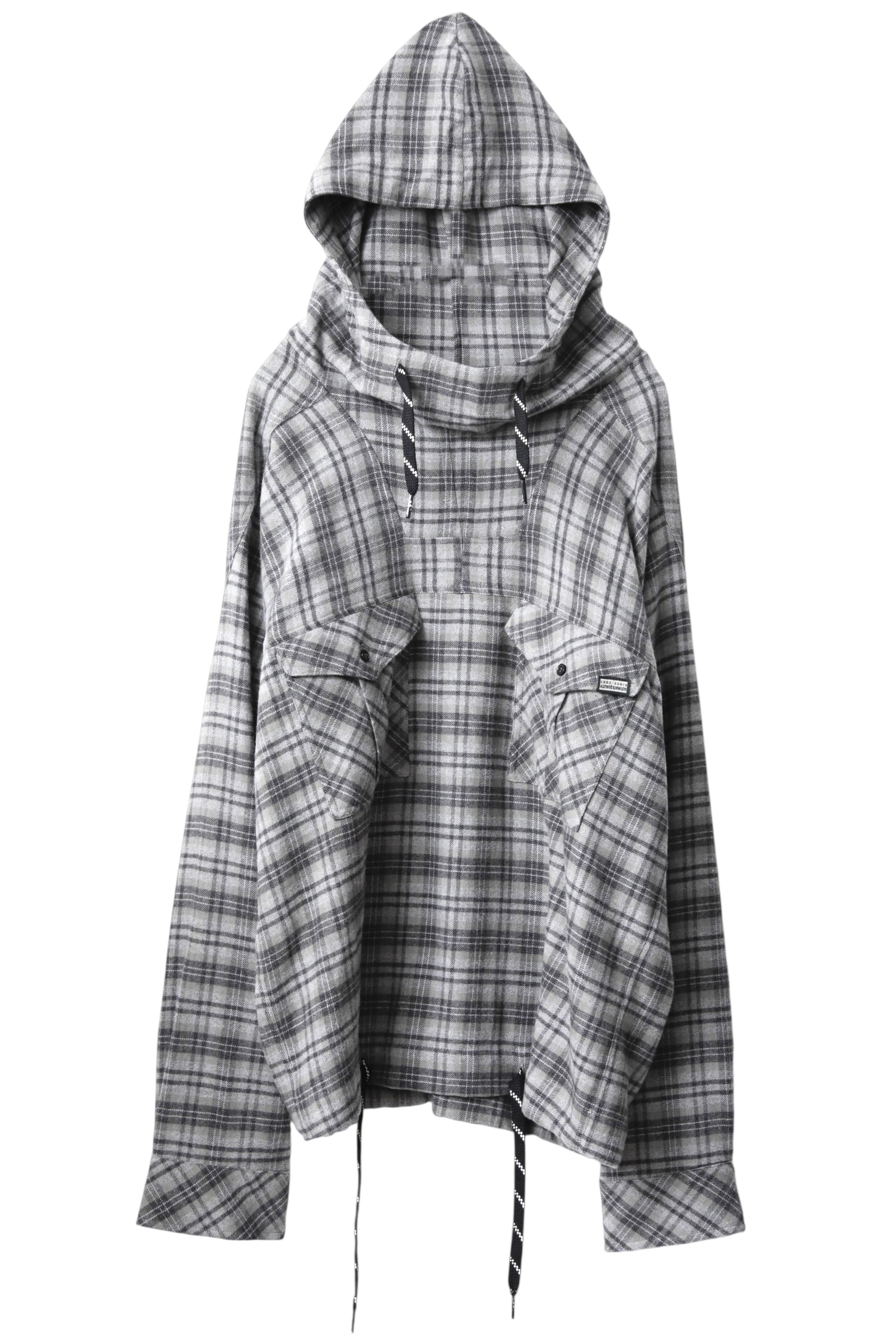 MARTINE ROSE HOODED SHIRT
