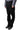 SIDE BIJOU BLACK SLIM DENIM PANTS