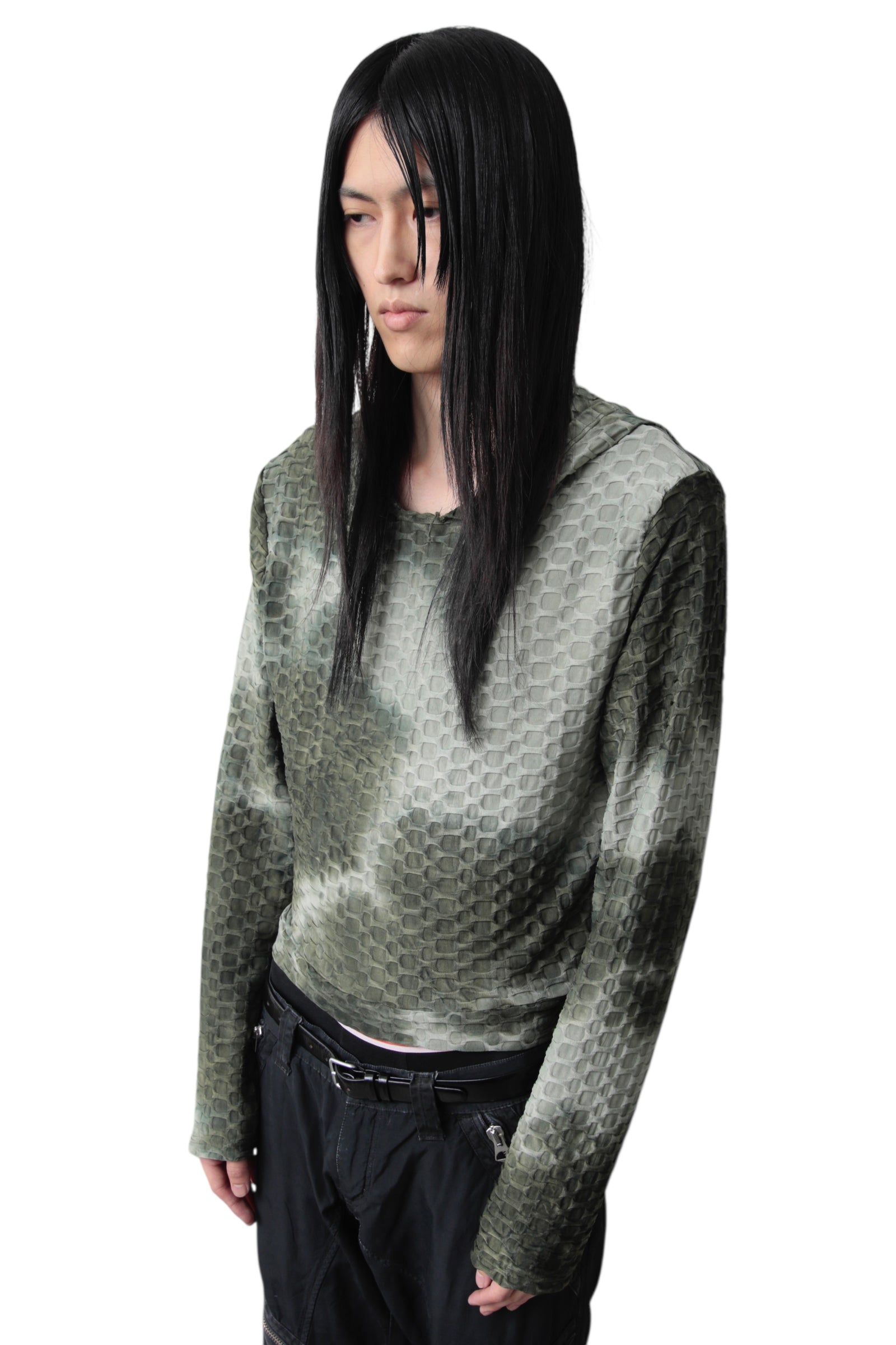 TIE DYE TEXTURE HOODIE