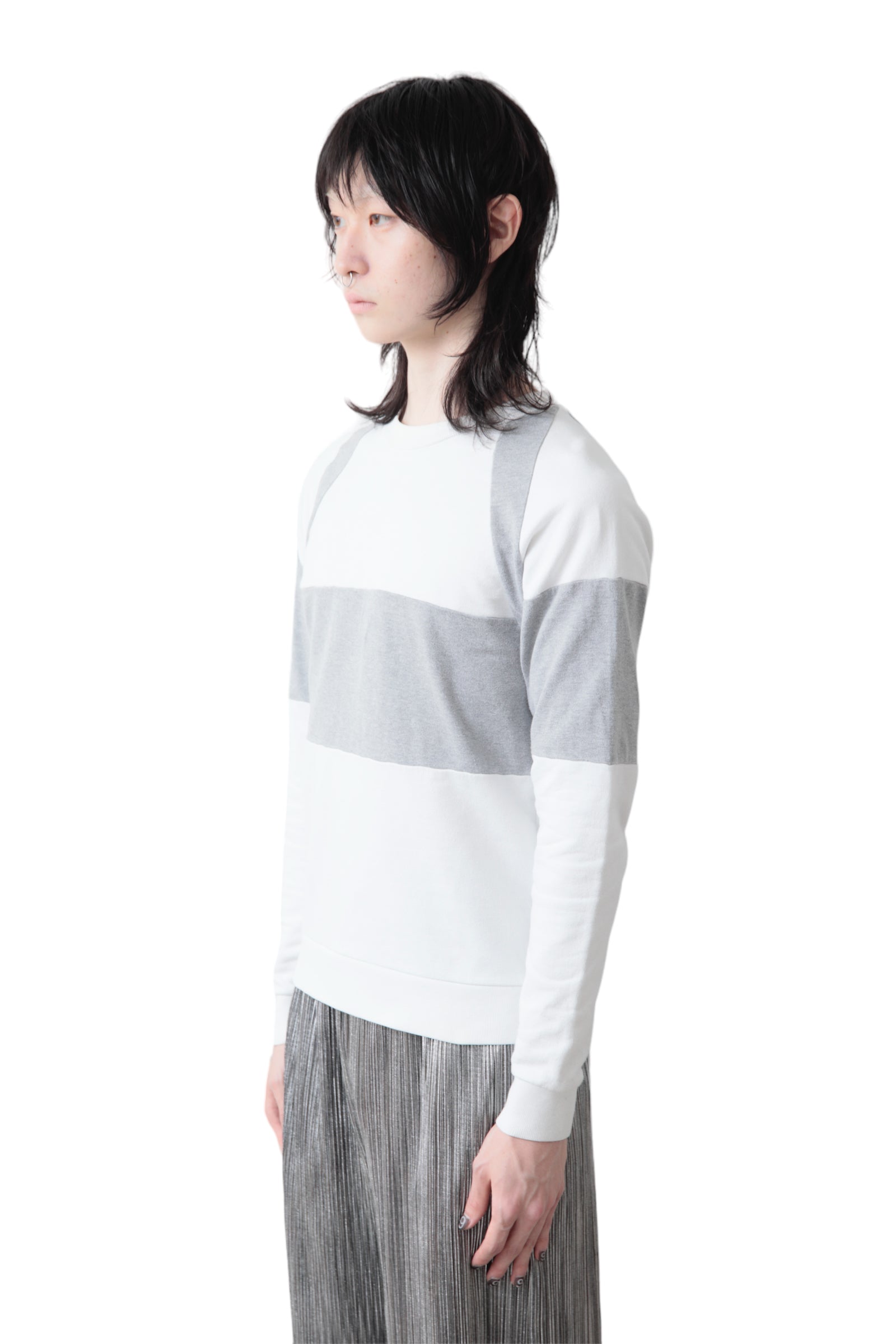 COMME DES GARCONS GEOMETRY SWEAT TOP