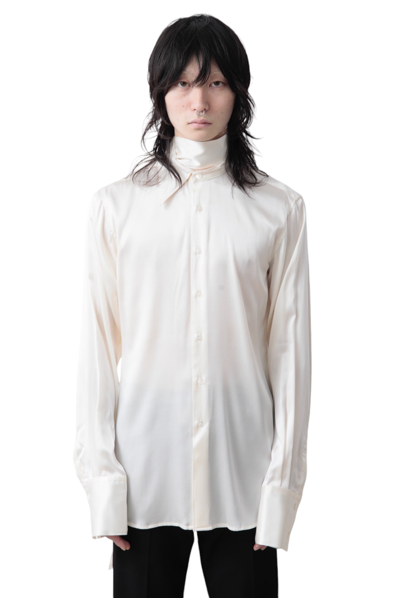 KEISUKEYOSHIDA LONG COLLAR SHIRT