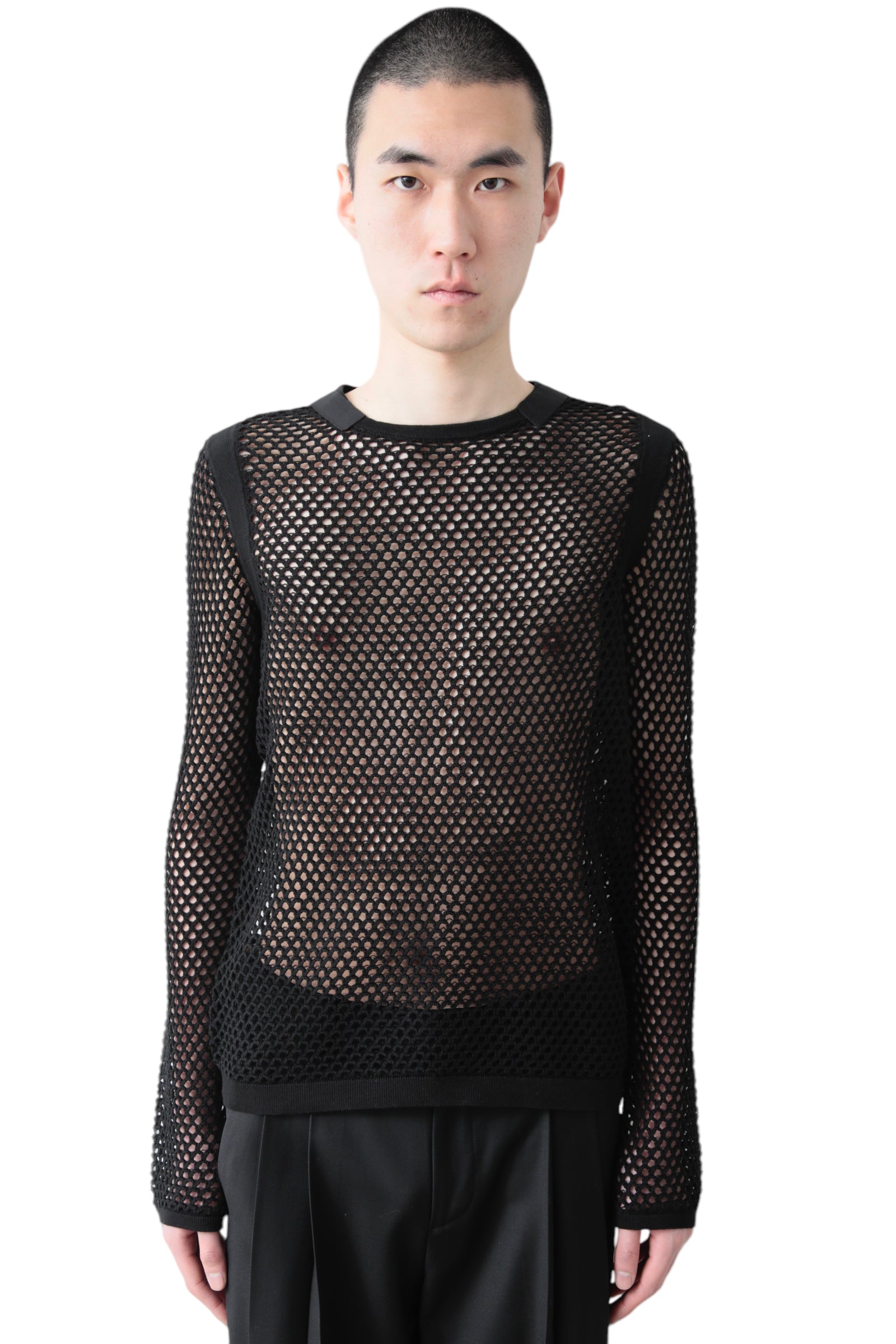 HELMUT LANG MESH SEATBELT TOP