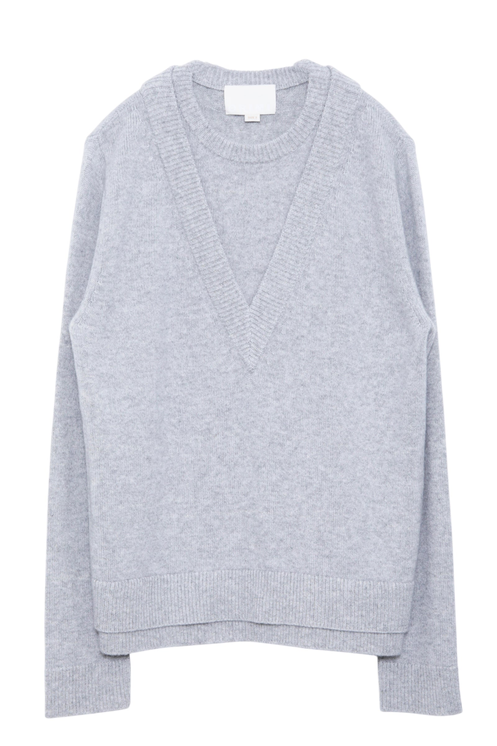ORIMI DOUBLE V-SWEATER