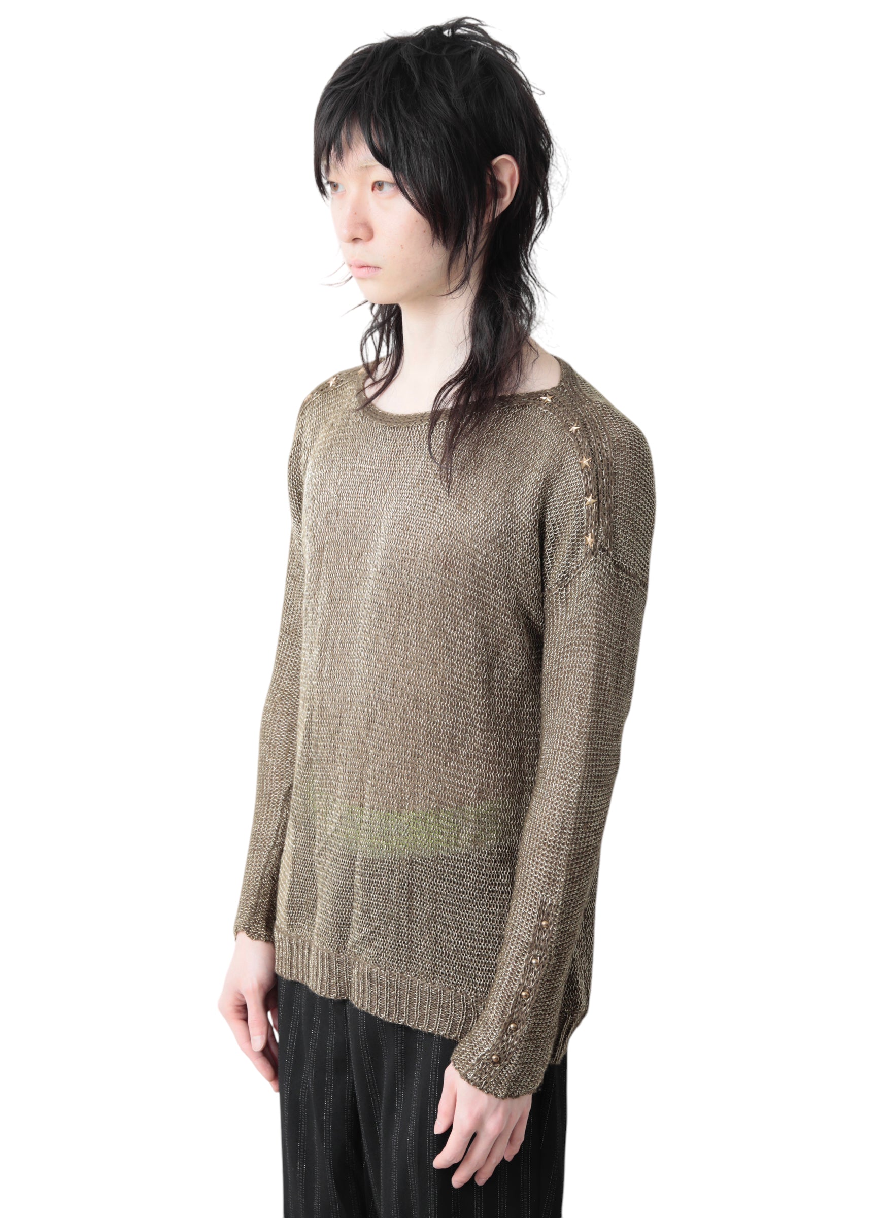 LOW GAUGE STAR SWEATER