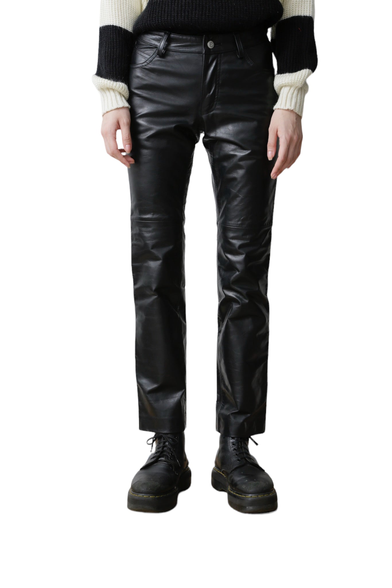 OLD GAP LEATHER PANTS