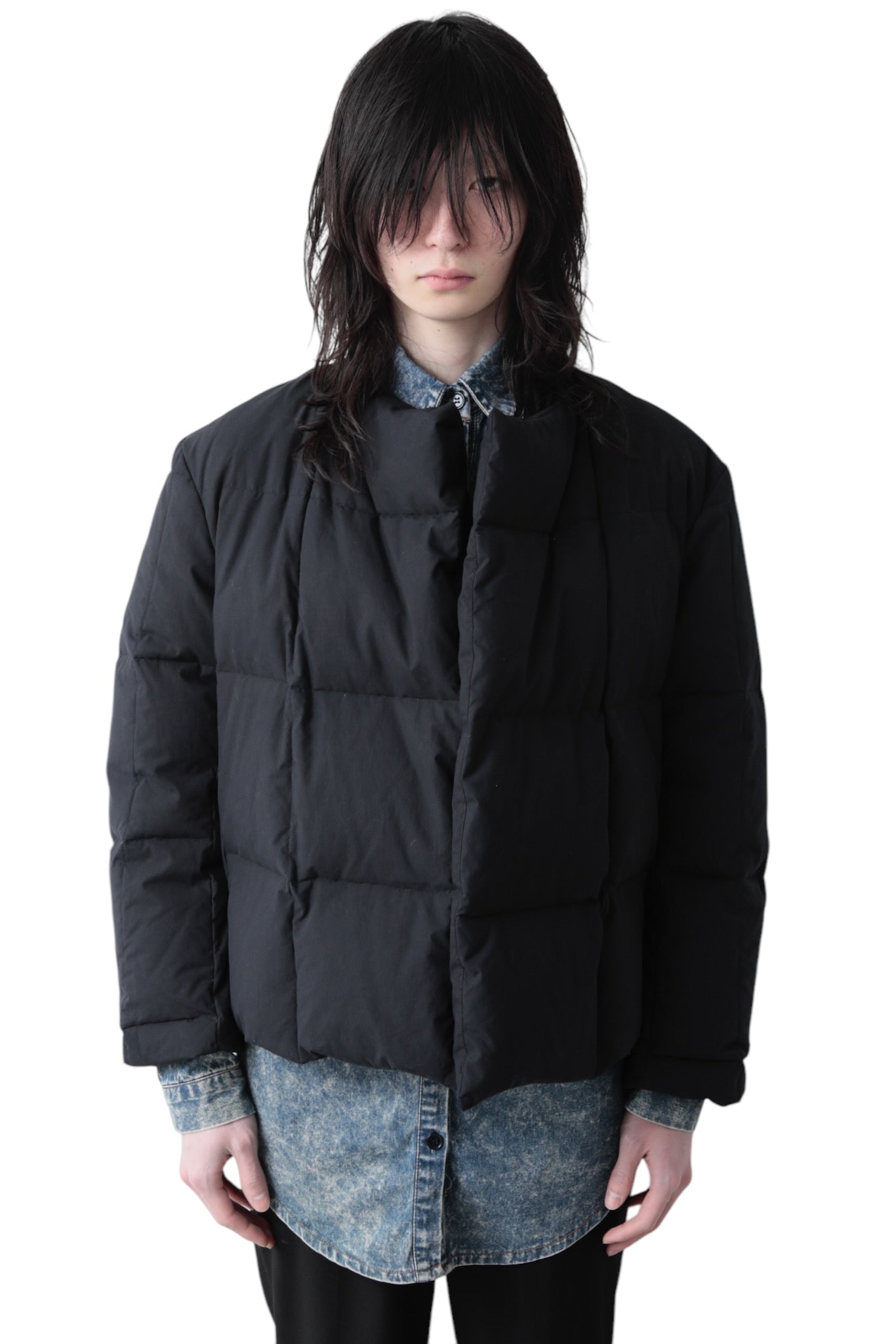 DRIES VAN NOTEN NO COLOR PUFFER BLOUSON