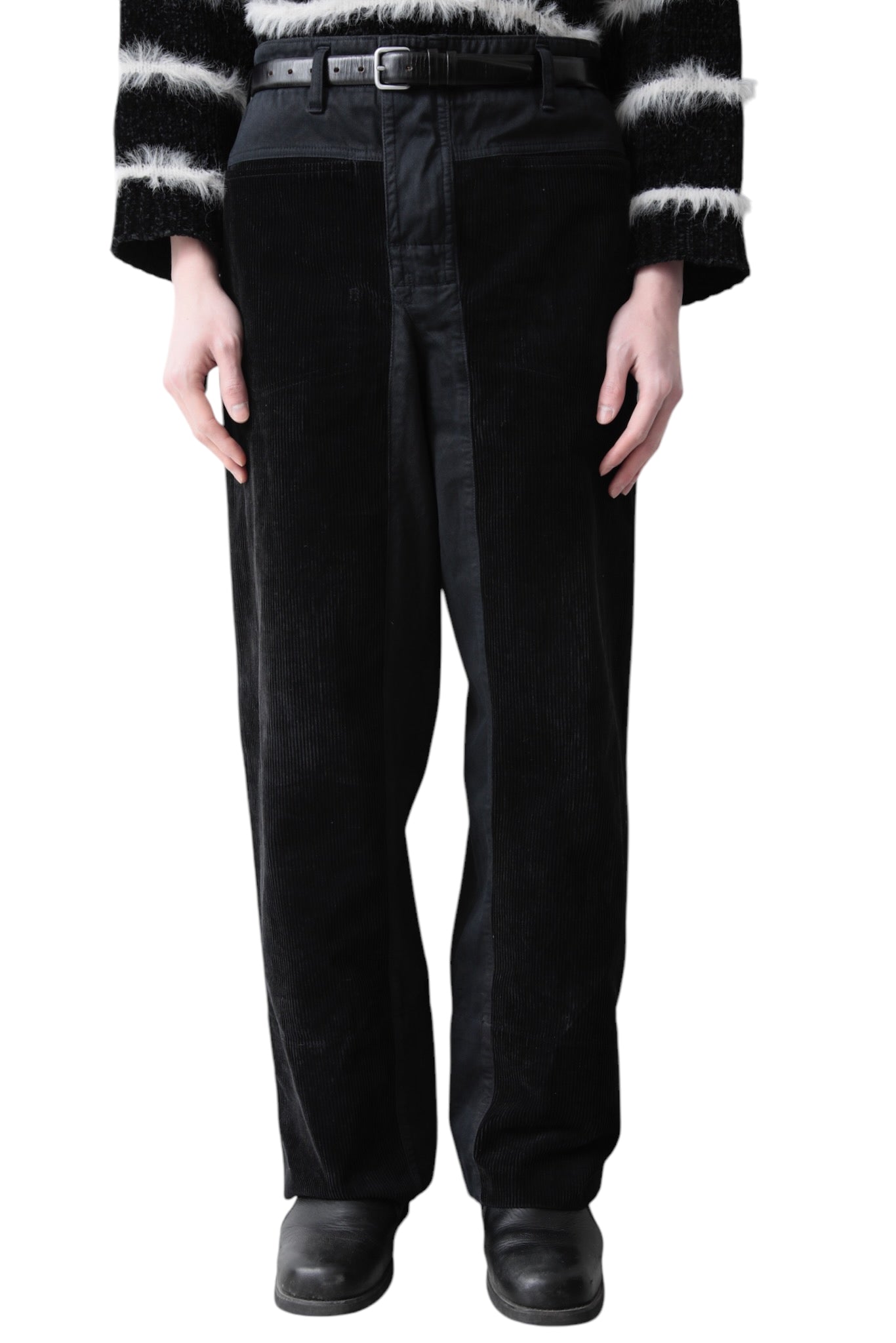 MARITHE + FRANCOIS GIRBAUD SWITCHING CORDUROY PANTS