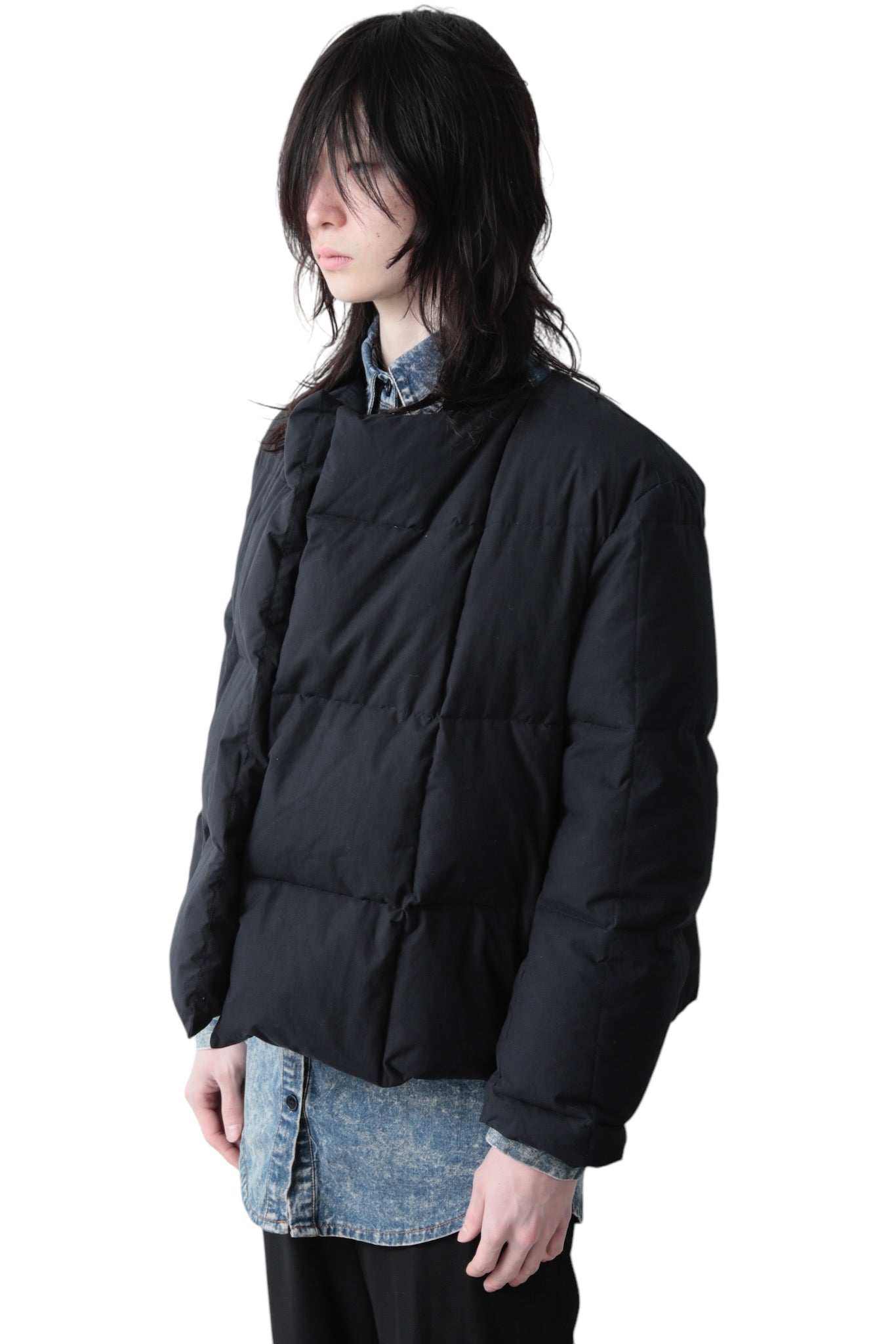 DRIES VAN NOTEN NO COLOR PUFFER BLOUSON