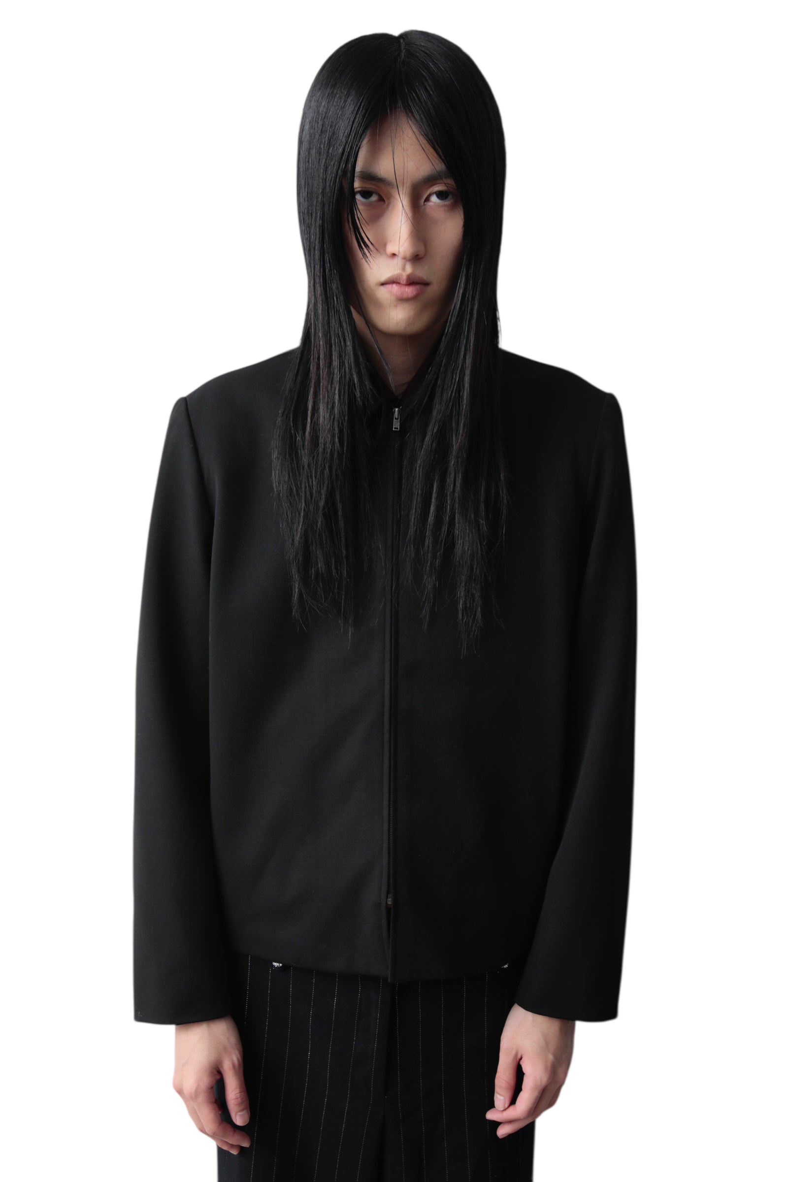 BOXY ZIP UP BLOUSON