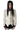 STUDDED NO COLLAR ZIP LEATHER JACKET