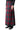 CHECK WRAP PLEATS MAXI SKIRT