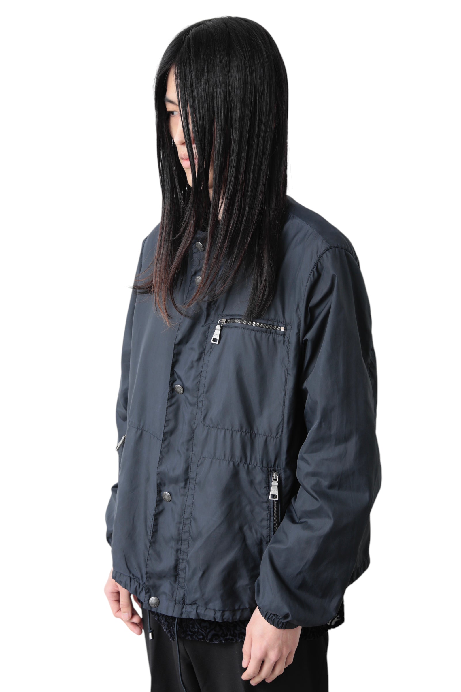 PRADA ZIP UP GIMMICK BLOUSON