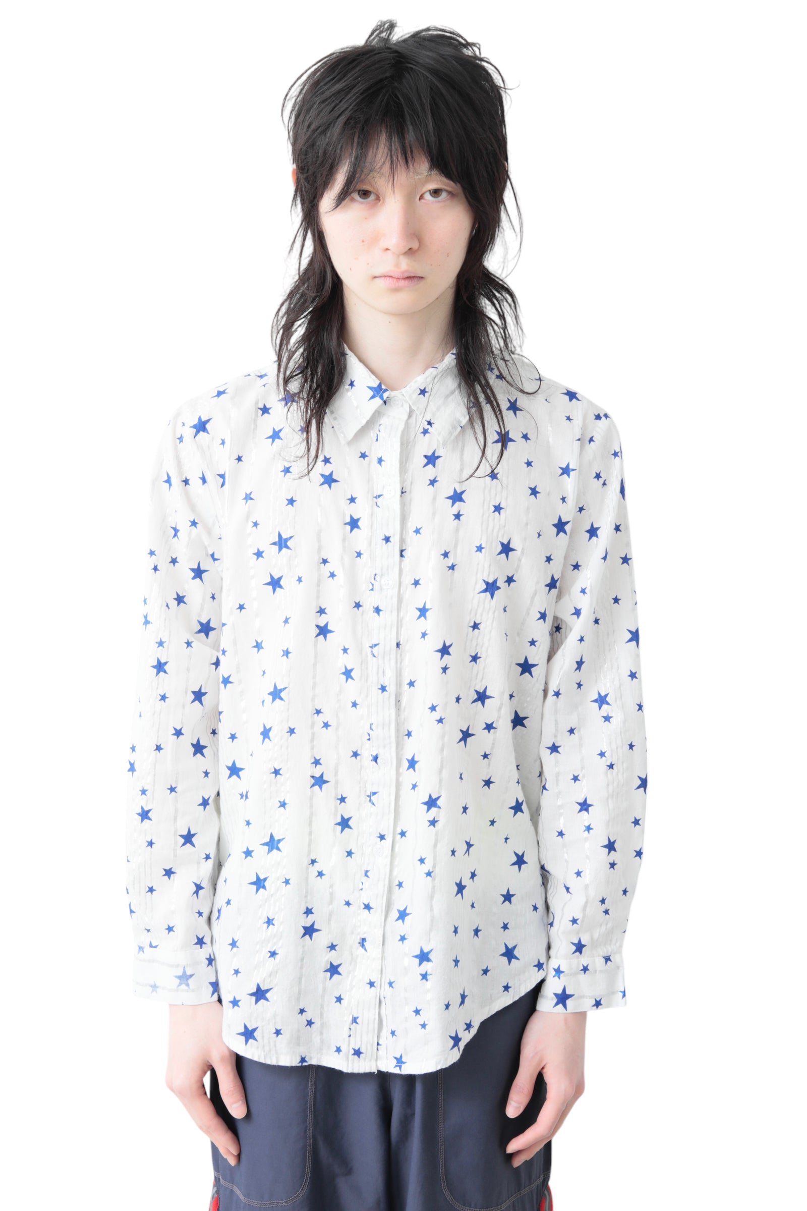 STRIPE DISPERSED STAR SHIRT