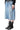 FADED BLUE BAGGY DENIM SHORTS