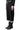 BLACK CROPPED SLACKS