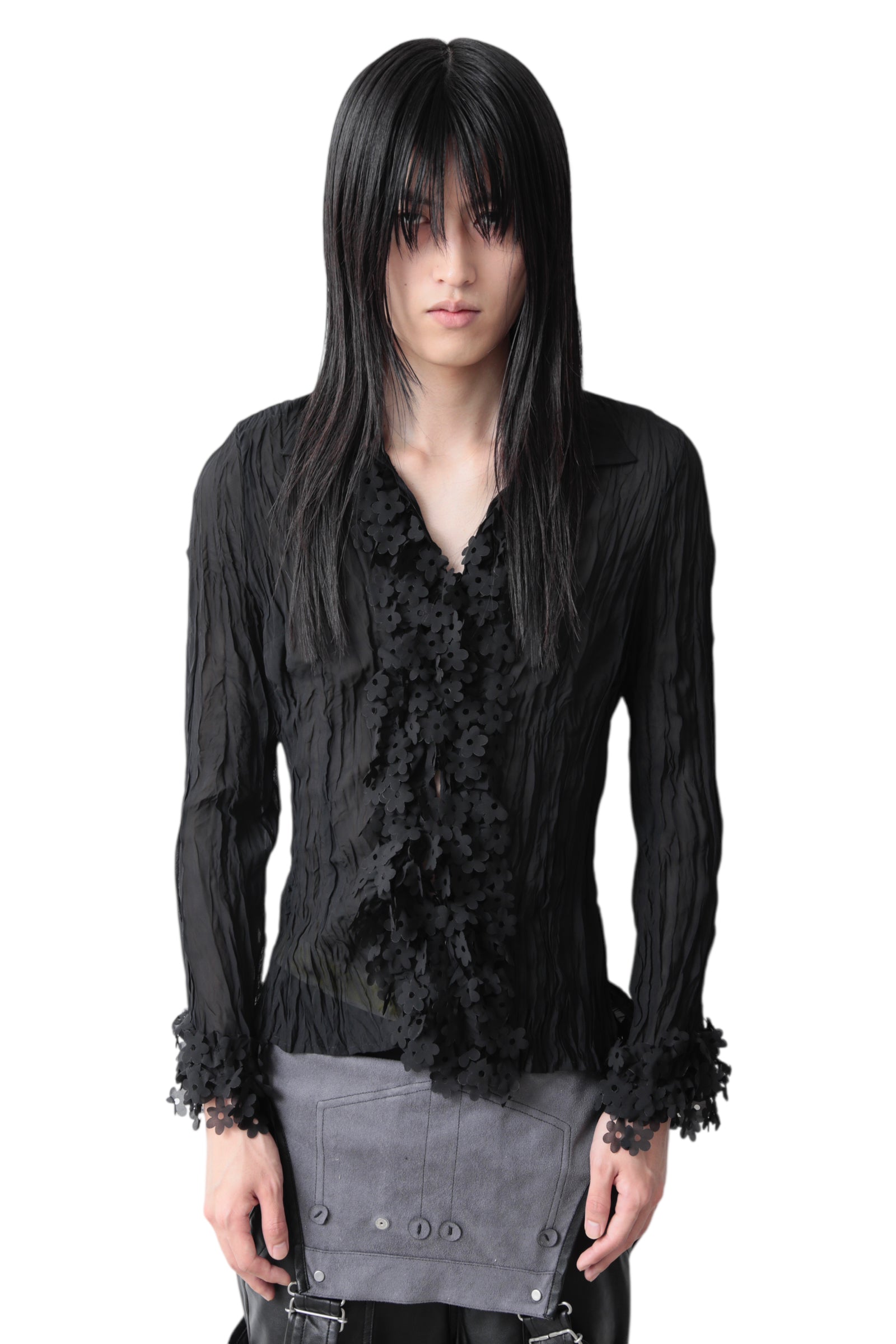 MULTI FLOWER DOCKING SHIRT