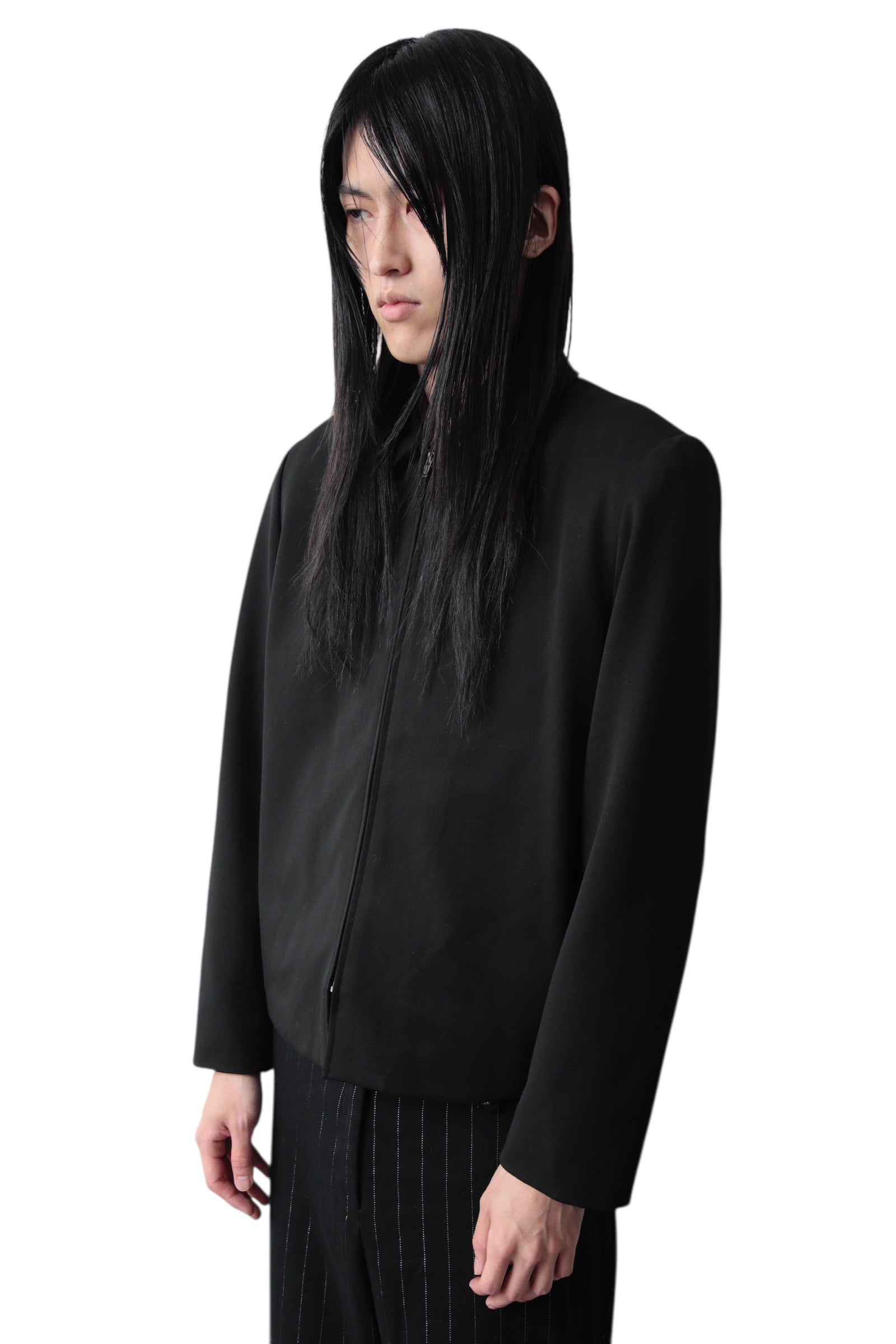 BOXY ZIP UP BLOUSON