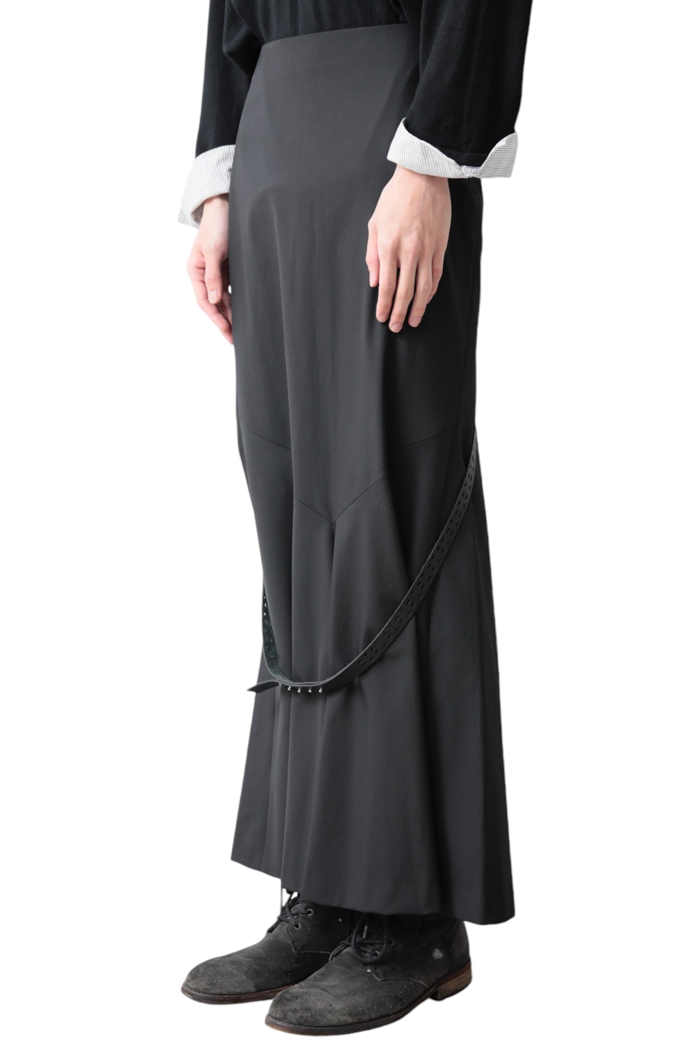 JEAN PAUL GAULTIER FEMME BONDAGE MAXI SKIRT