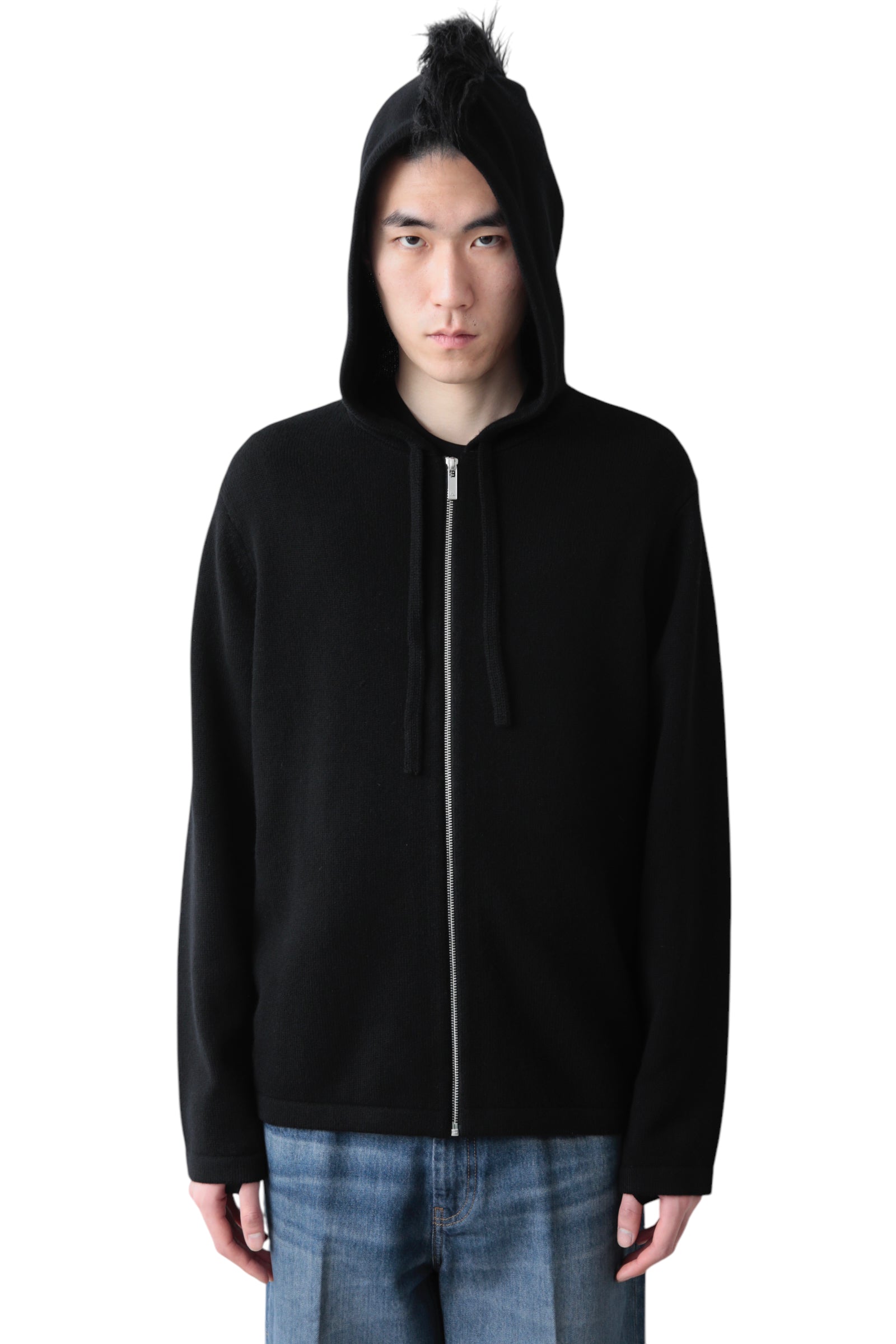 HELMUT LANG MOHAWK FULL ZIP HOODIE