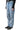 FADED BLUE WIDE DENIM PANTS